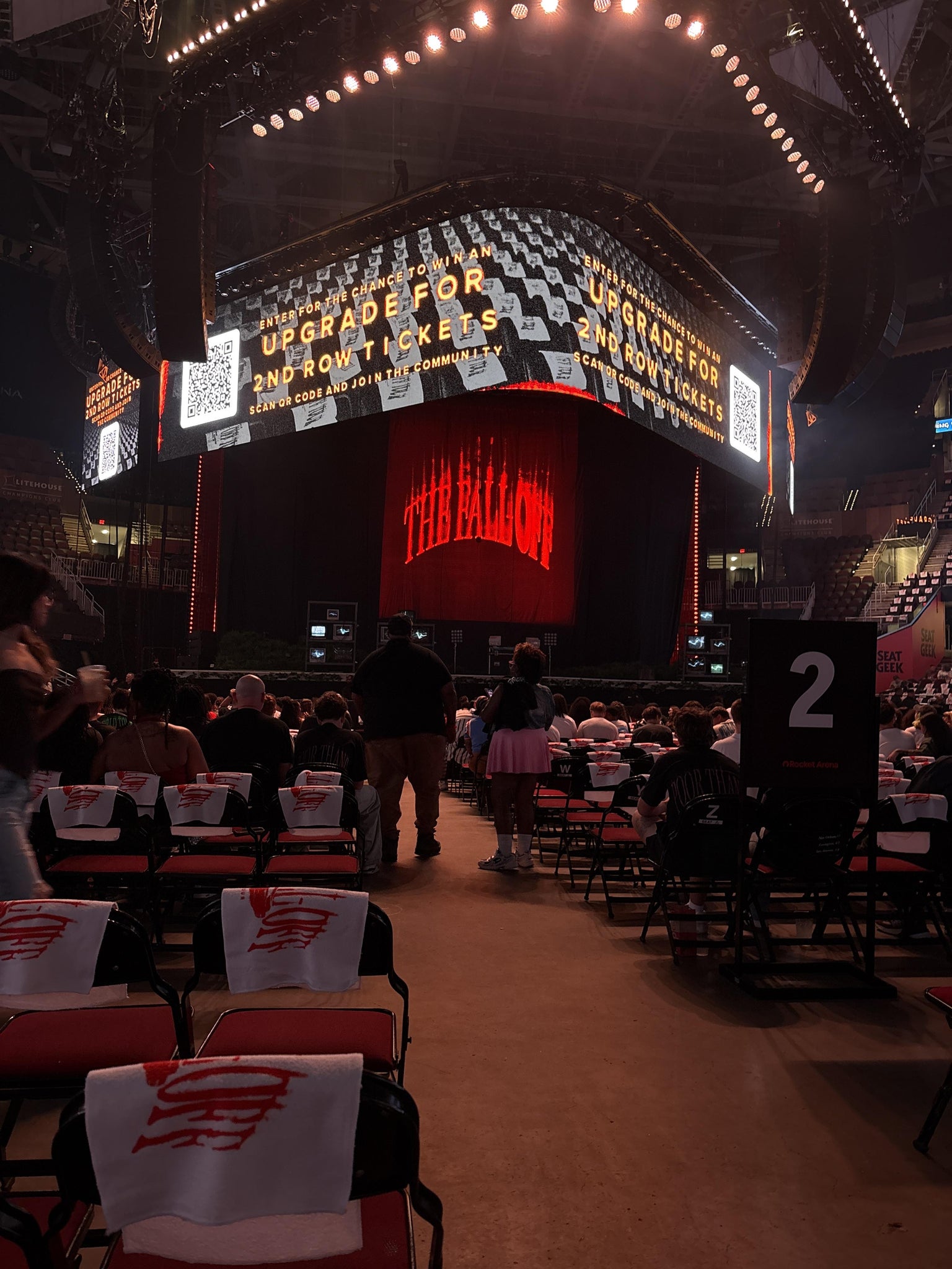 Real Fan View taken from Floor 4 at Rocket Arena by Reygan B