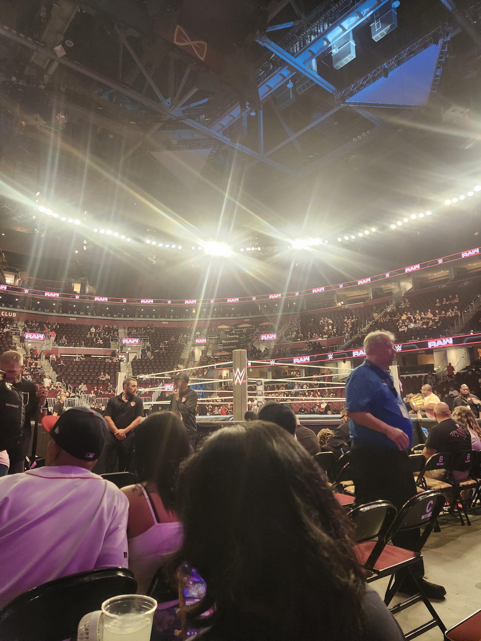 Real Fan View taken from Floor 5 at Rocket Arena by Kenneth J