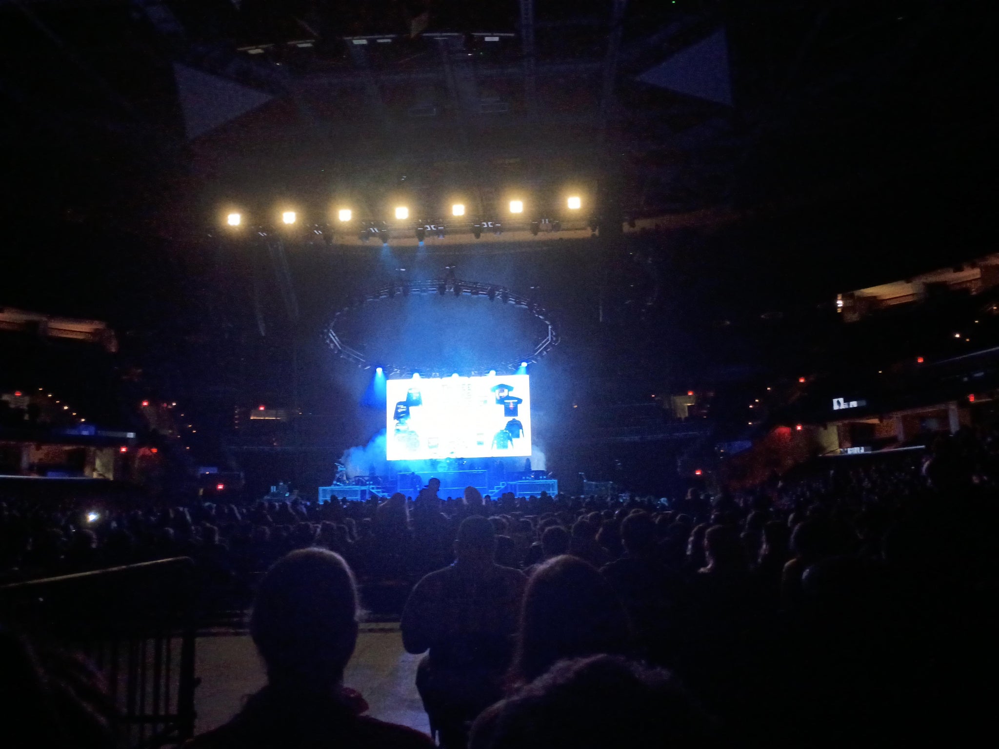 Real Fan View taken from Floor 6 at Rocket Arena by Sarah S