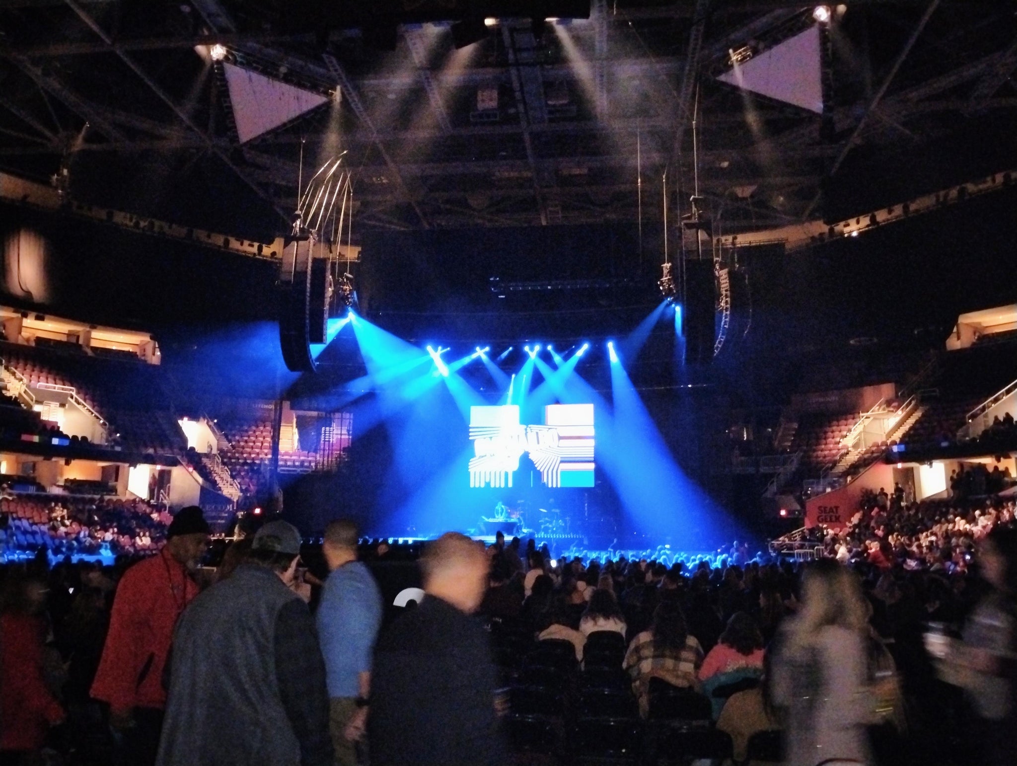 Real Fan View taken from Floor 6 at Rocket Arena by Gwensday A