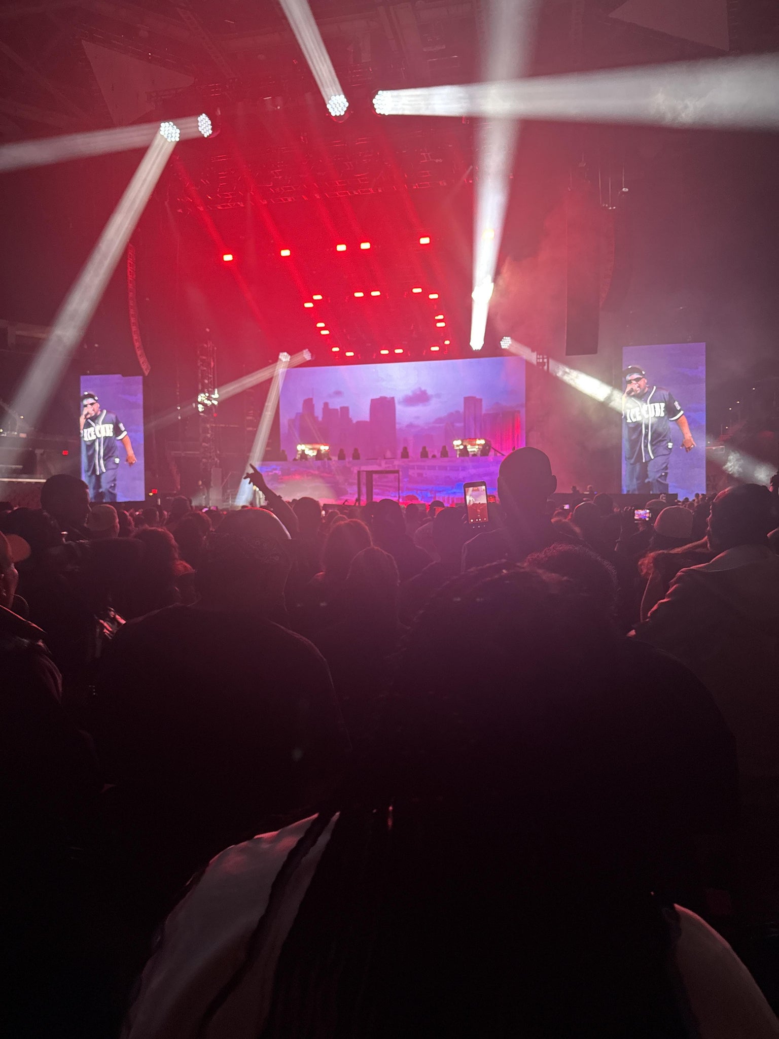 Real Fan View taken from Floor 6 at Rocket Arena by Erica R