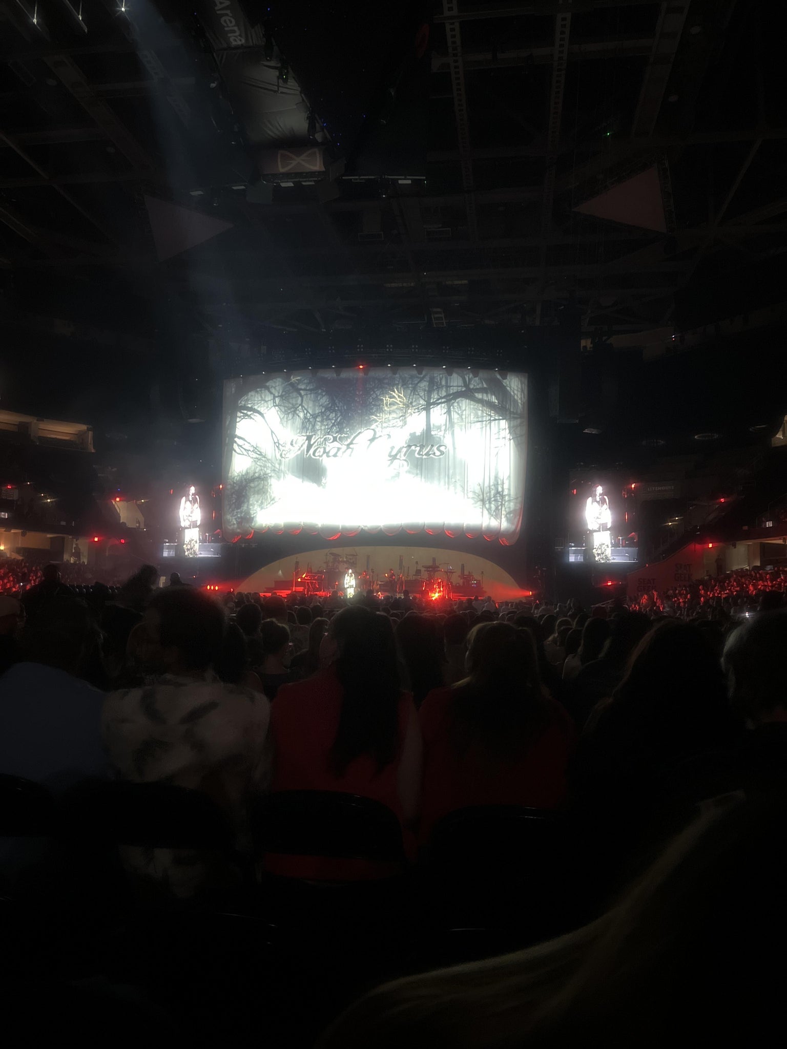 Real Fan View taken from Floor 6 at Rocket Arena by Santos M