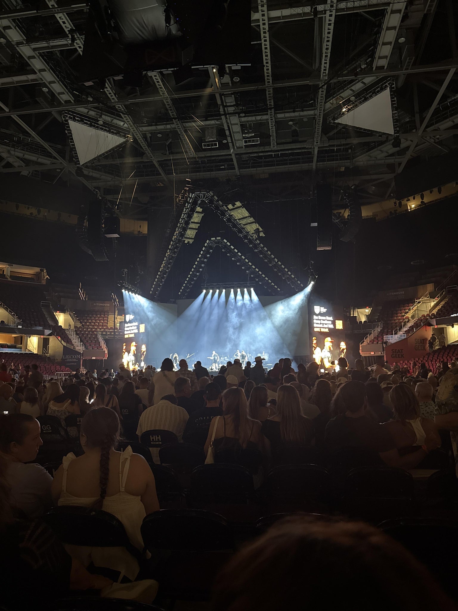 Real Fan View taken from Floor 6 at Rocket Arena by Jeffrey T
