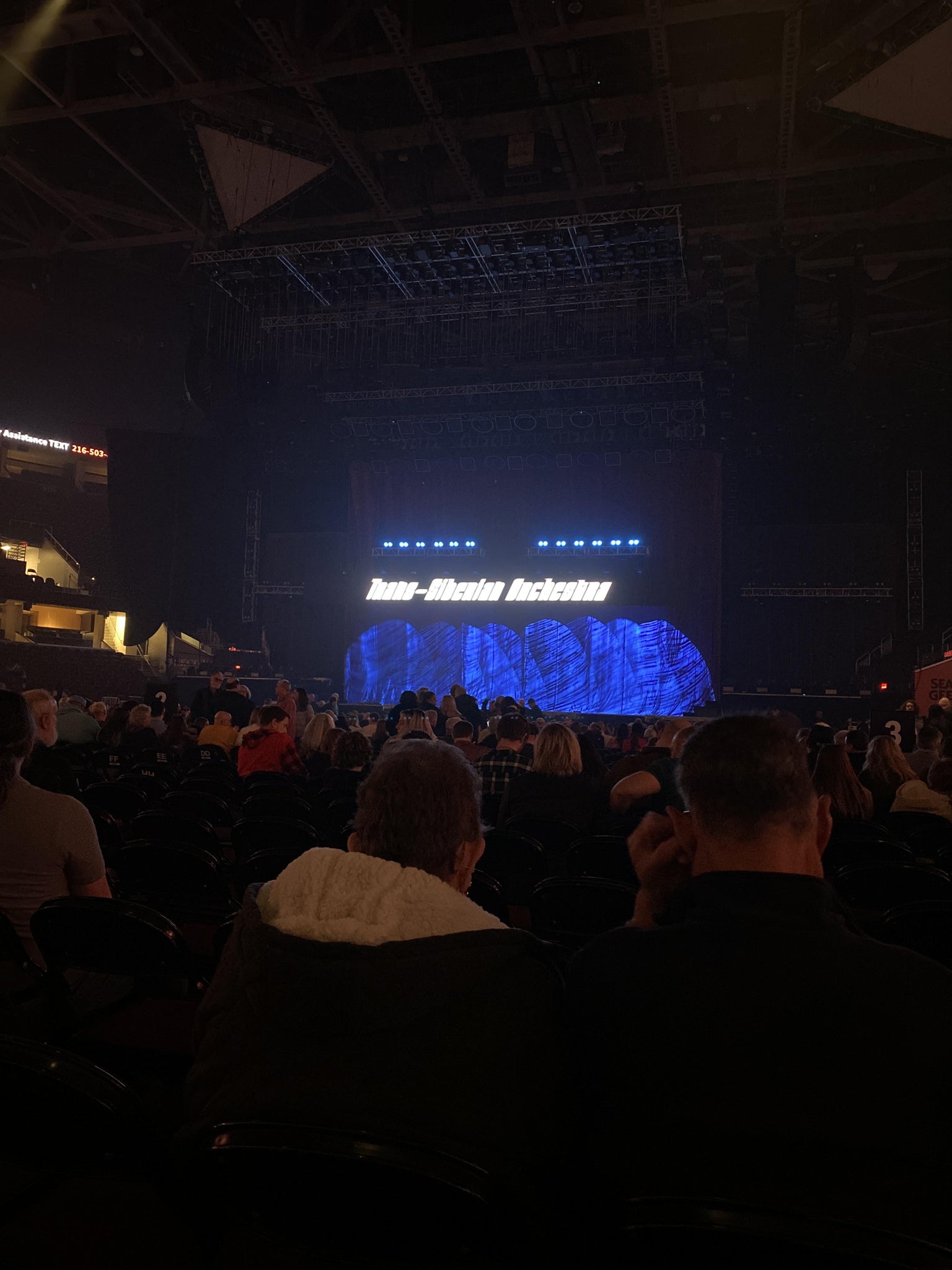 Real Fan View taken from Floor 6 at Rocket Arena by Casey D