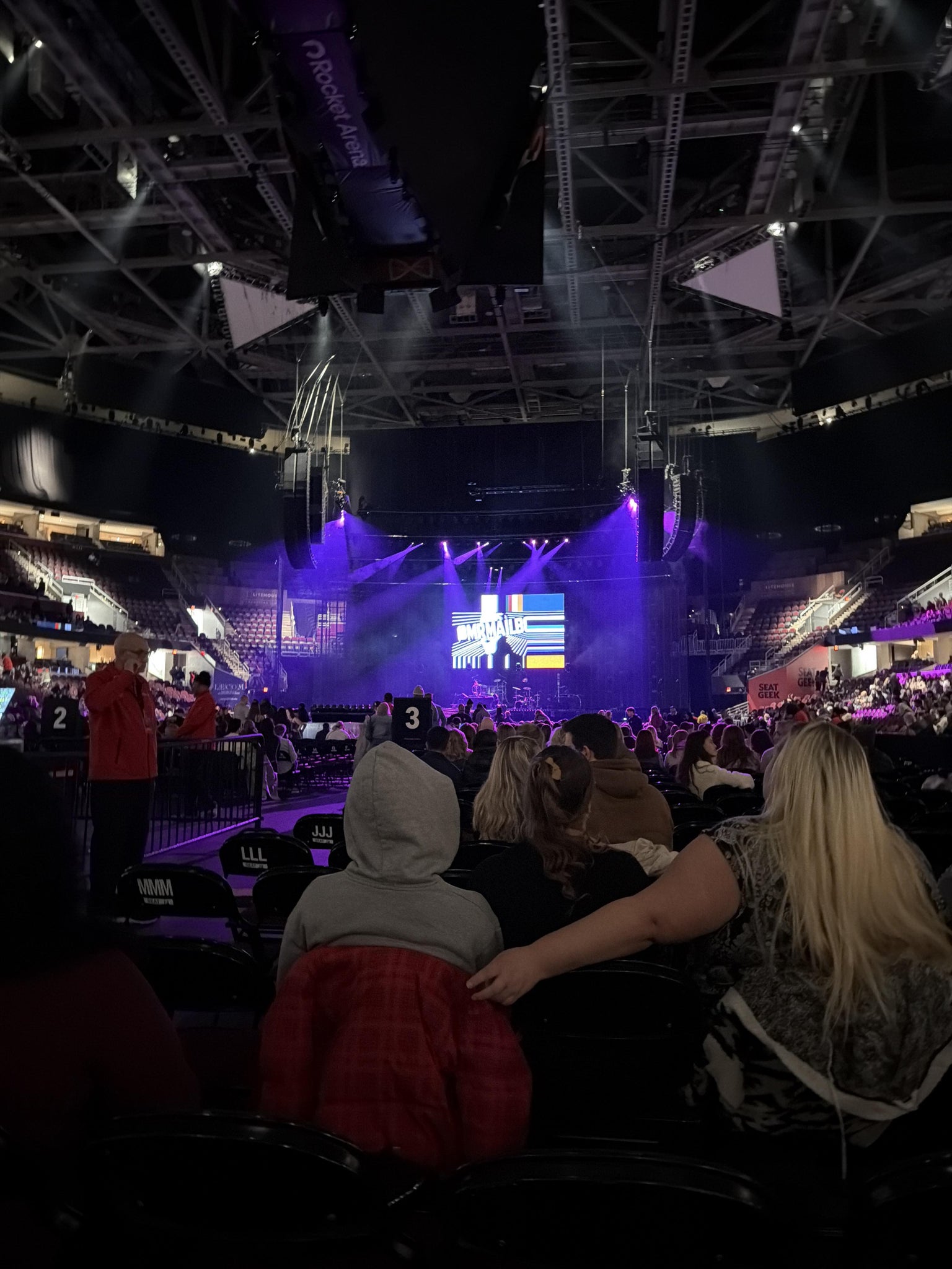 Real Fan View taken from Floor 6 at Rocket Arena by Ernesto V
