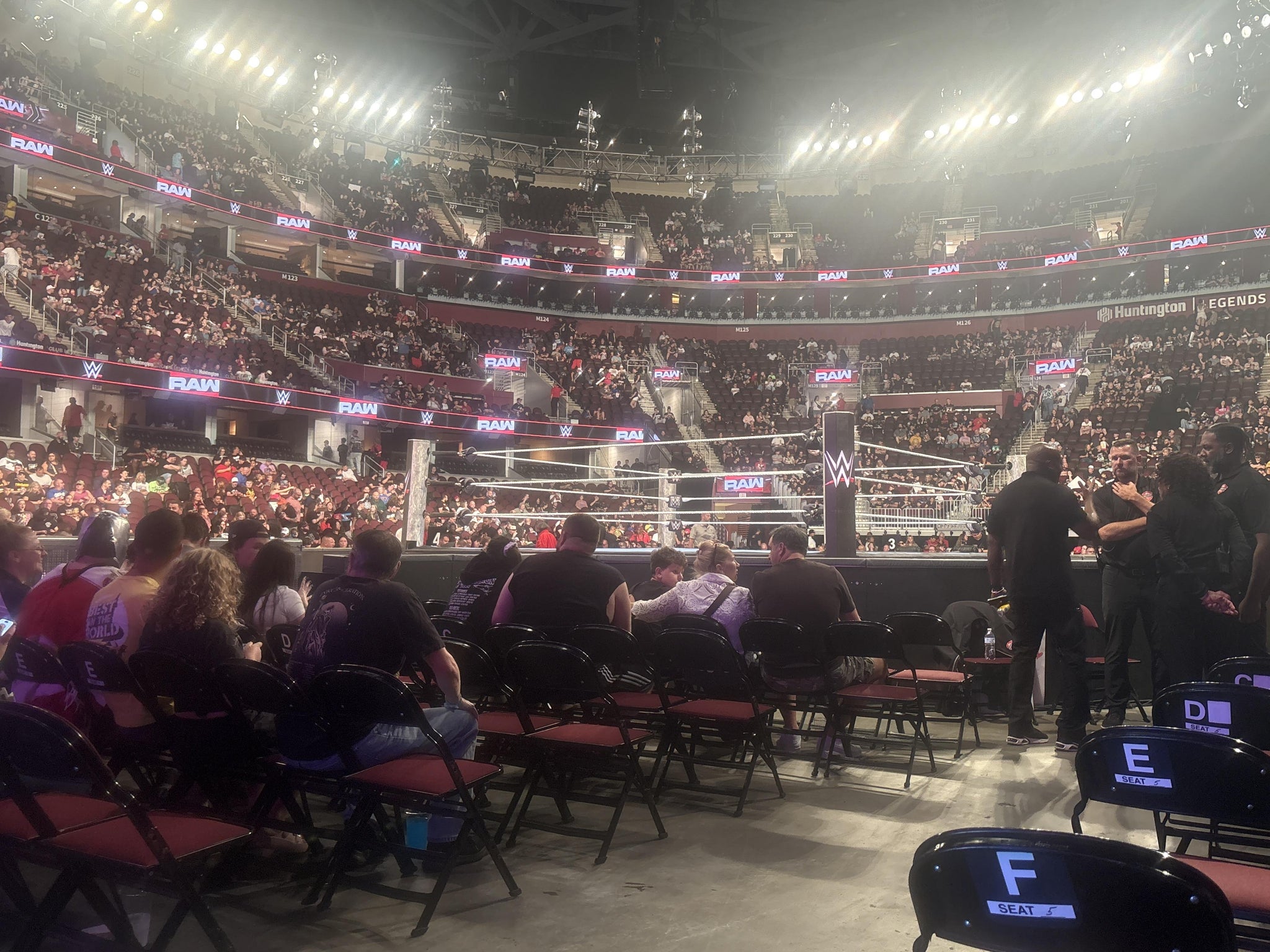 Real Fan View taken from Floor 8 at Rocket Arena by Branden I