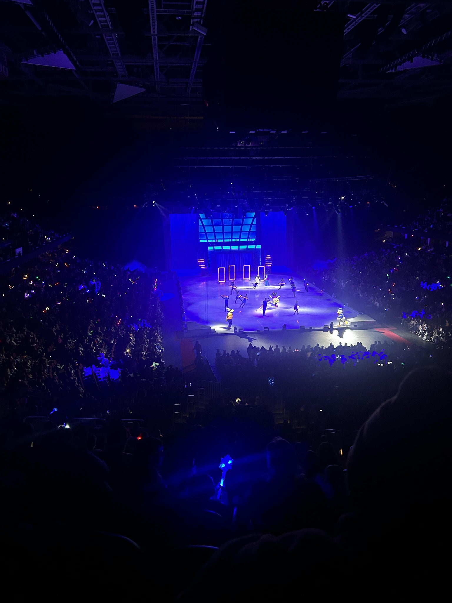 Real Fan View taken from Mezzanine 102 at Rocket Arena by Anonymous User