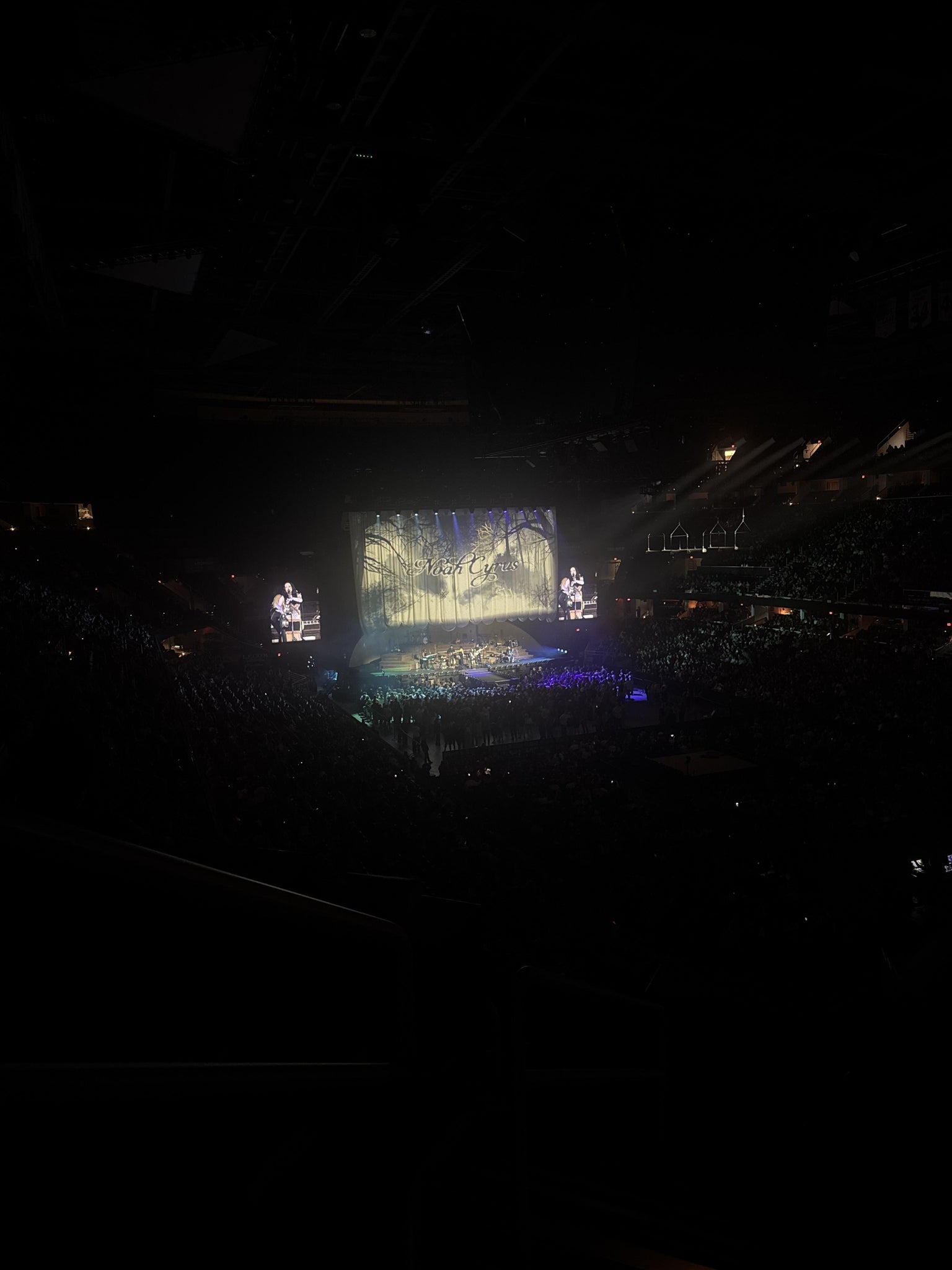 Real Fan View taken from Mezzanine 103 at Rocket Arena by Sarah H