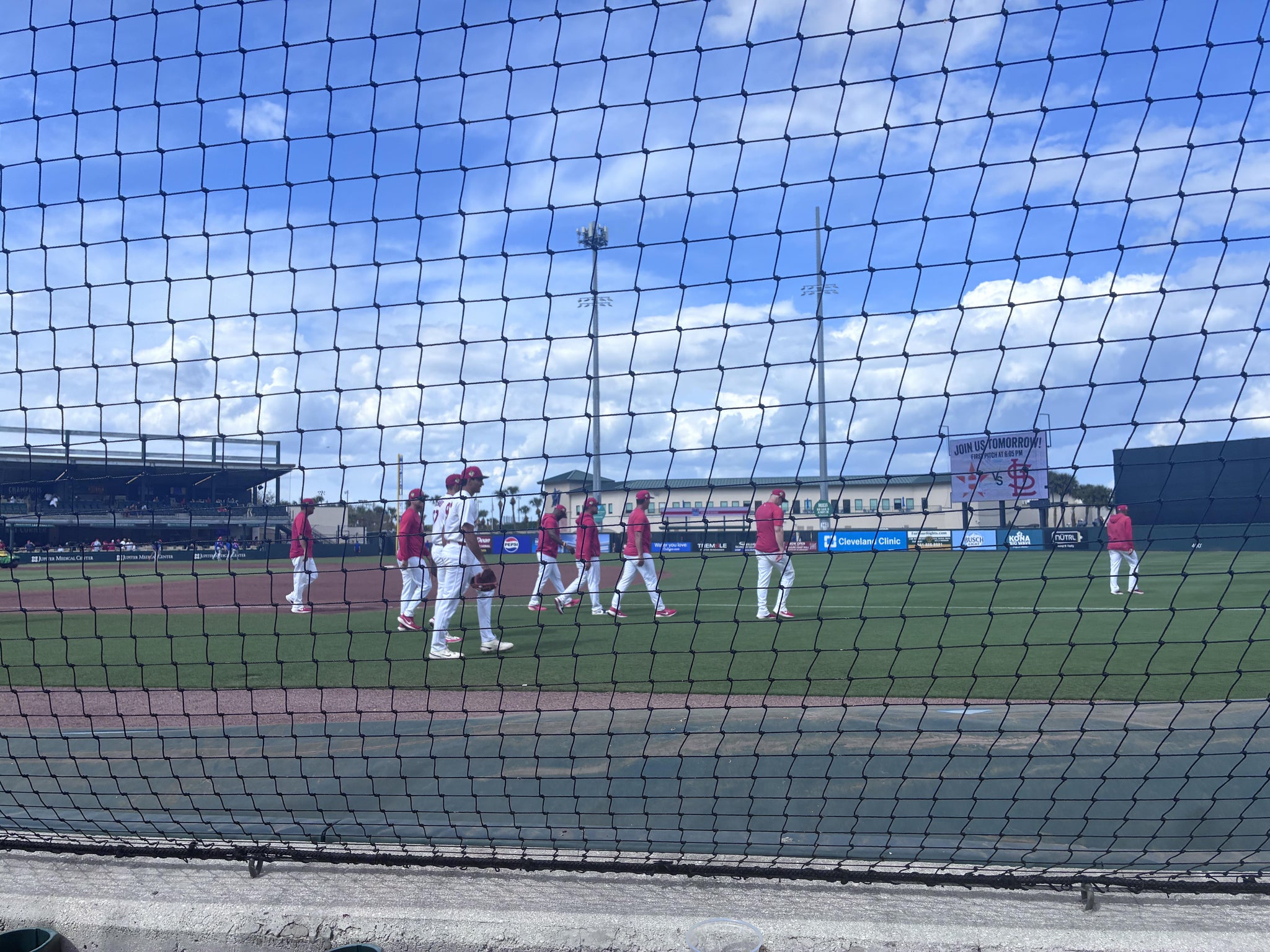 Real Fan View taken from Section 104 at Roger Dean Stadium by Anonymous User
