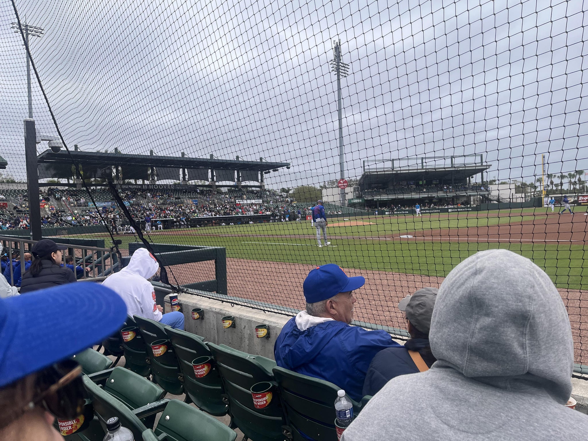 Real Fan View taken from Section 105 at Roger Dean Stadium by Jonathan U
