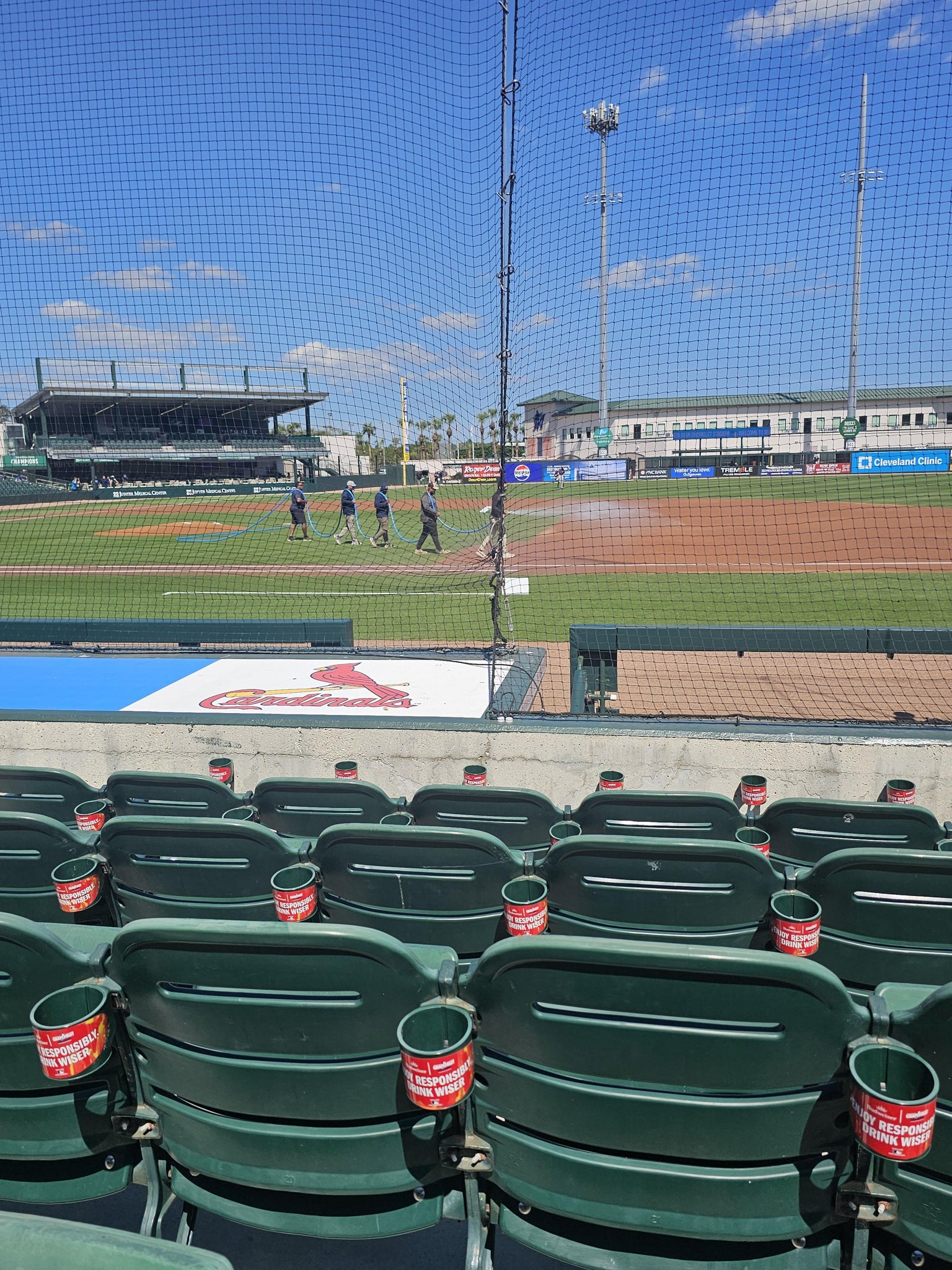 Real Fan View taken from Section 106 at Roger Dean Stadium by Elliot M