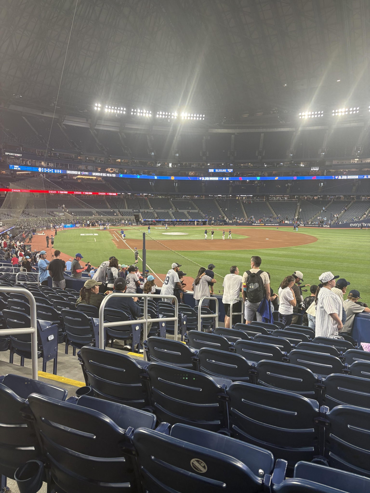 Real Fan View taken from Section 108 at Rogers Centre by Laura G