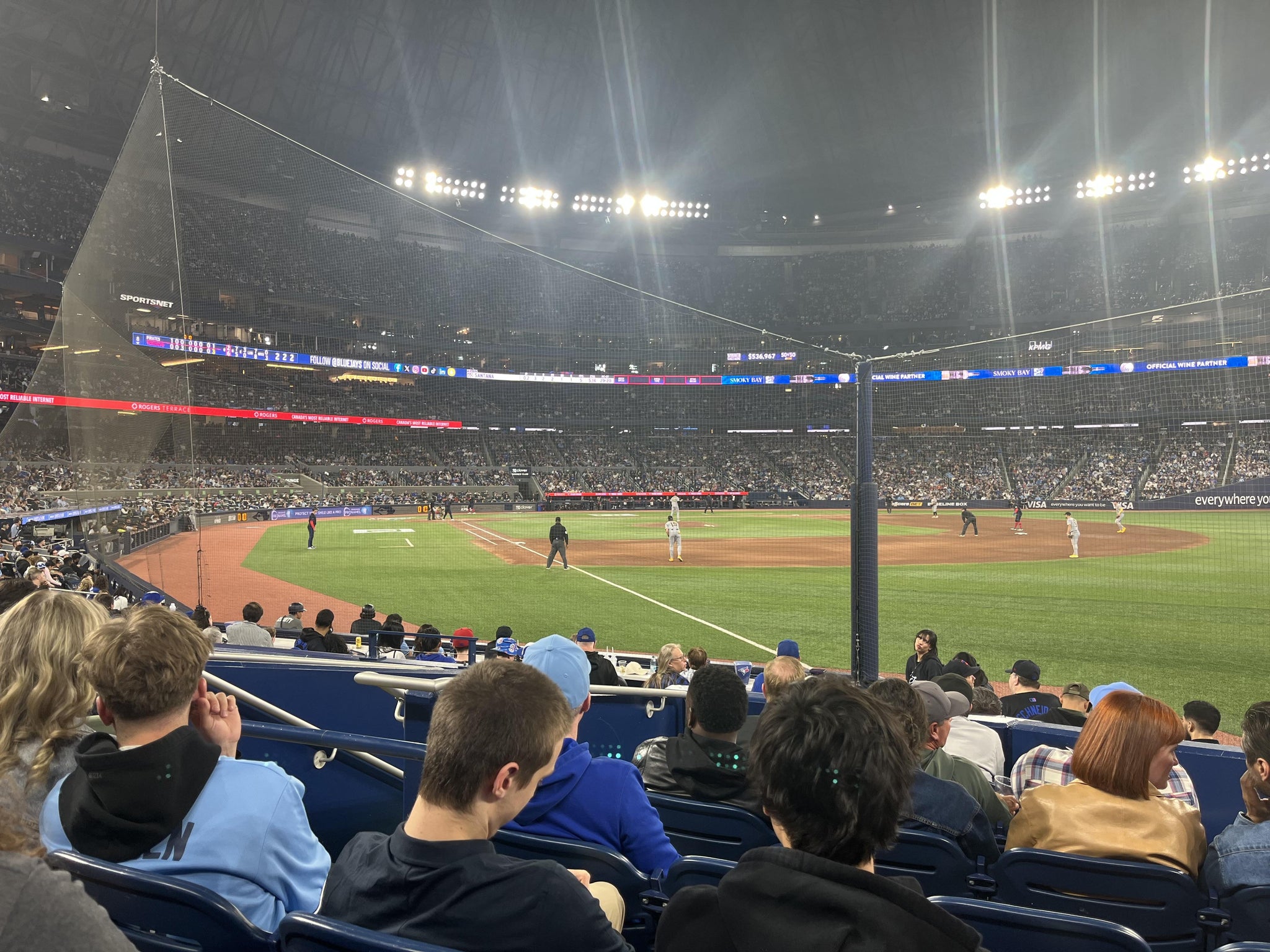 Real Fan View taken from Section 110 at Rogers Centre by Philip S