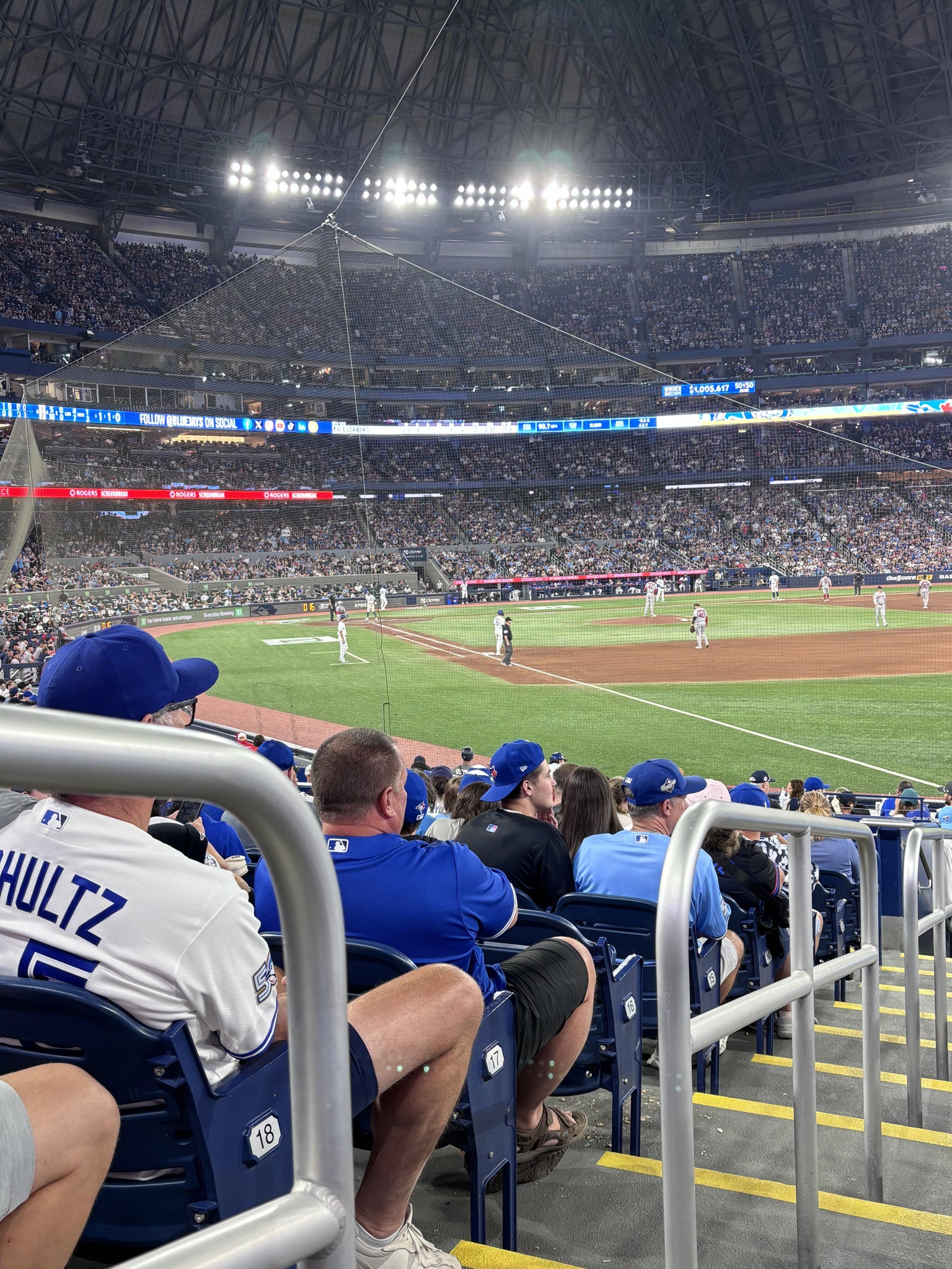 Real Fan View taken from Section 110 at Rogers Centre by Rosy R