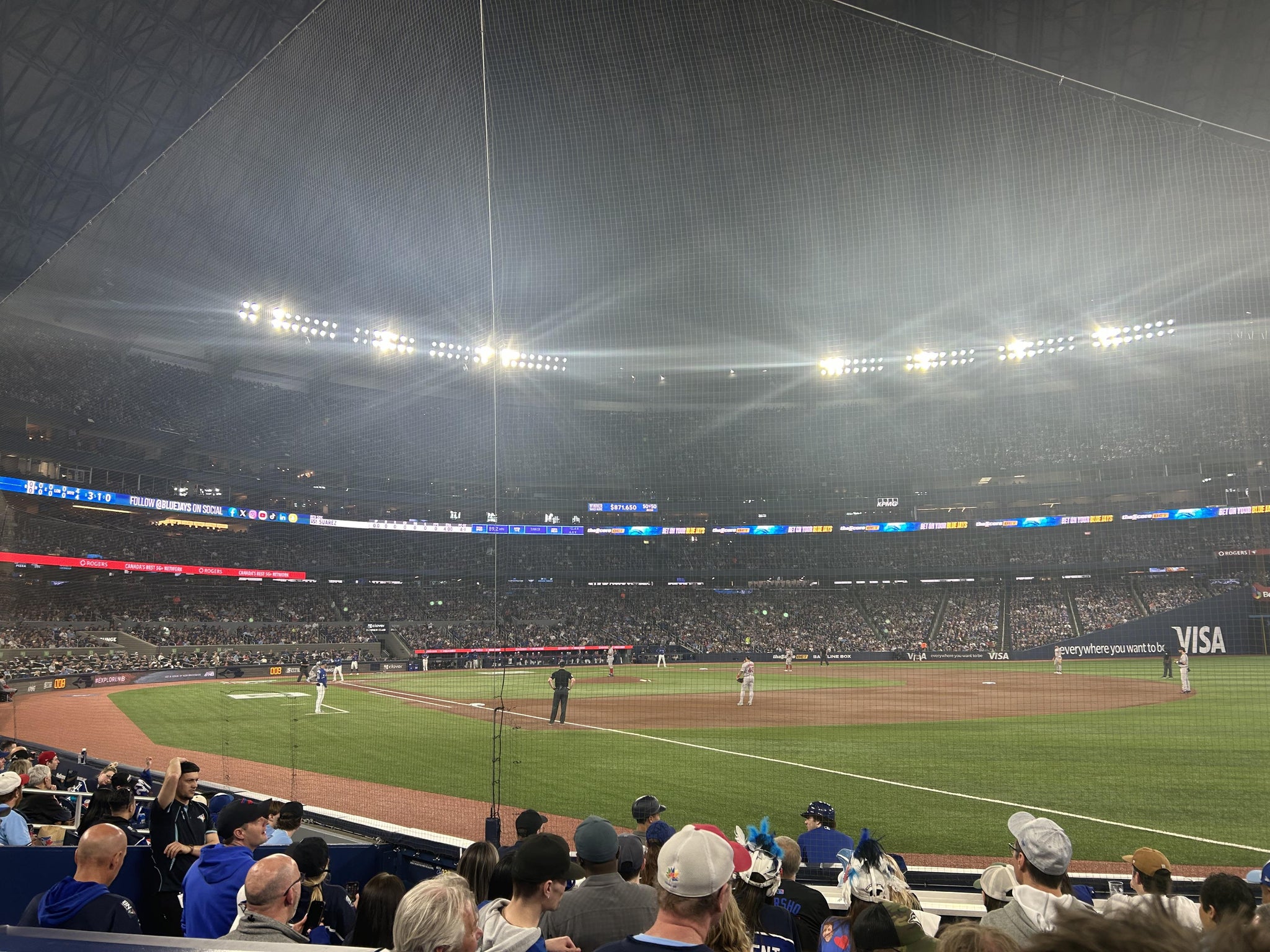 Real Fan View taken from Section 111 at Rogers Centre by Andy C