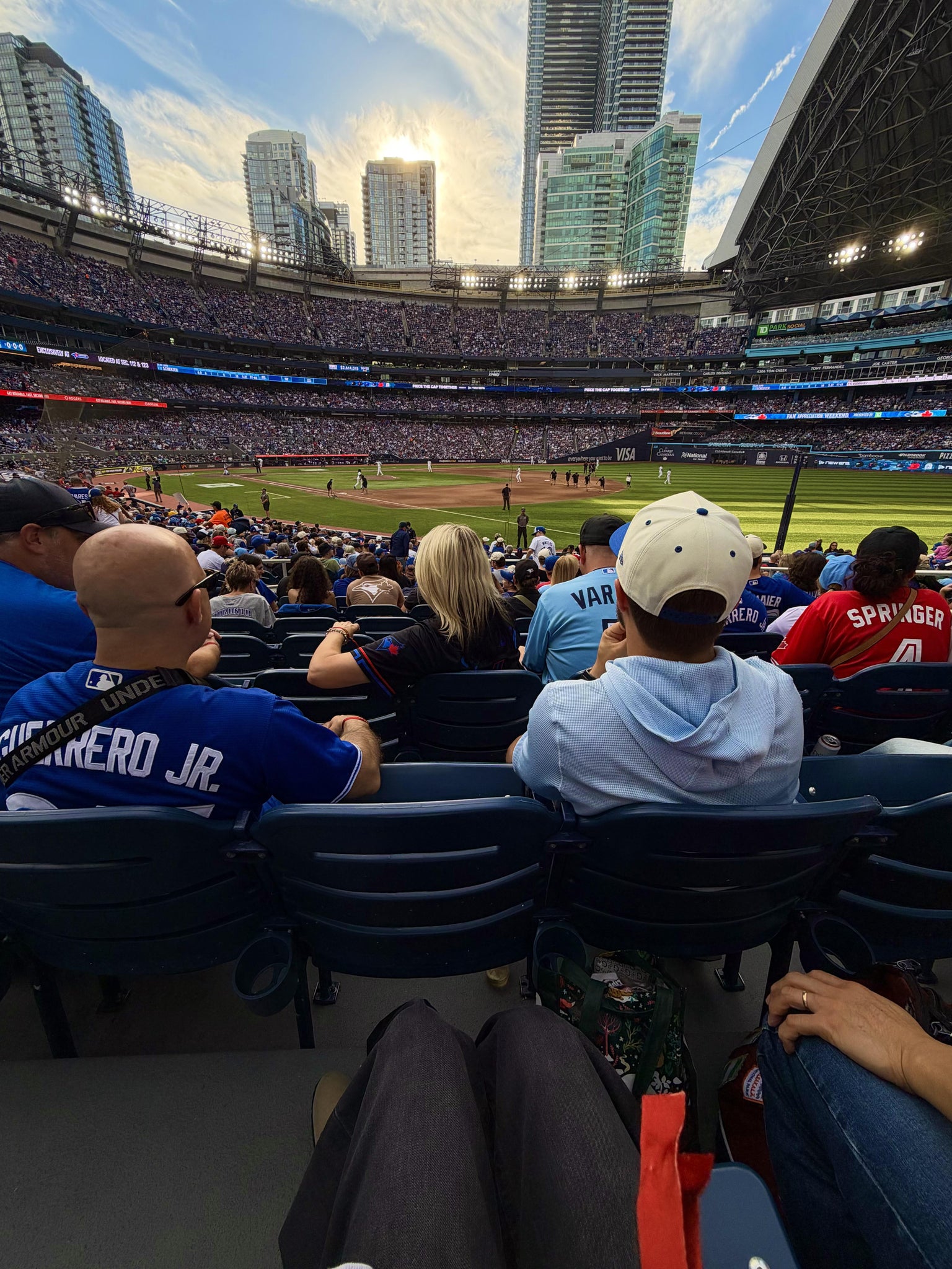 Real Fan View taken from Section 112 at Rogers Centre by Kristle C