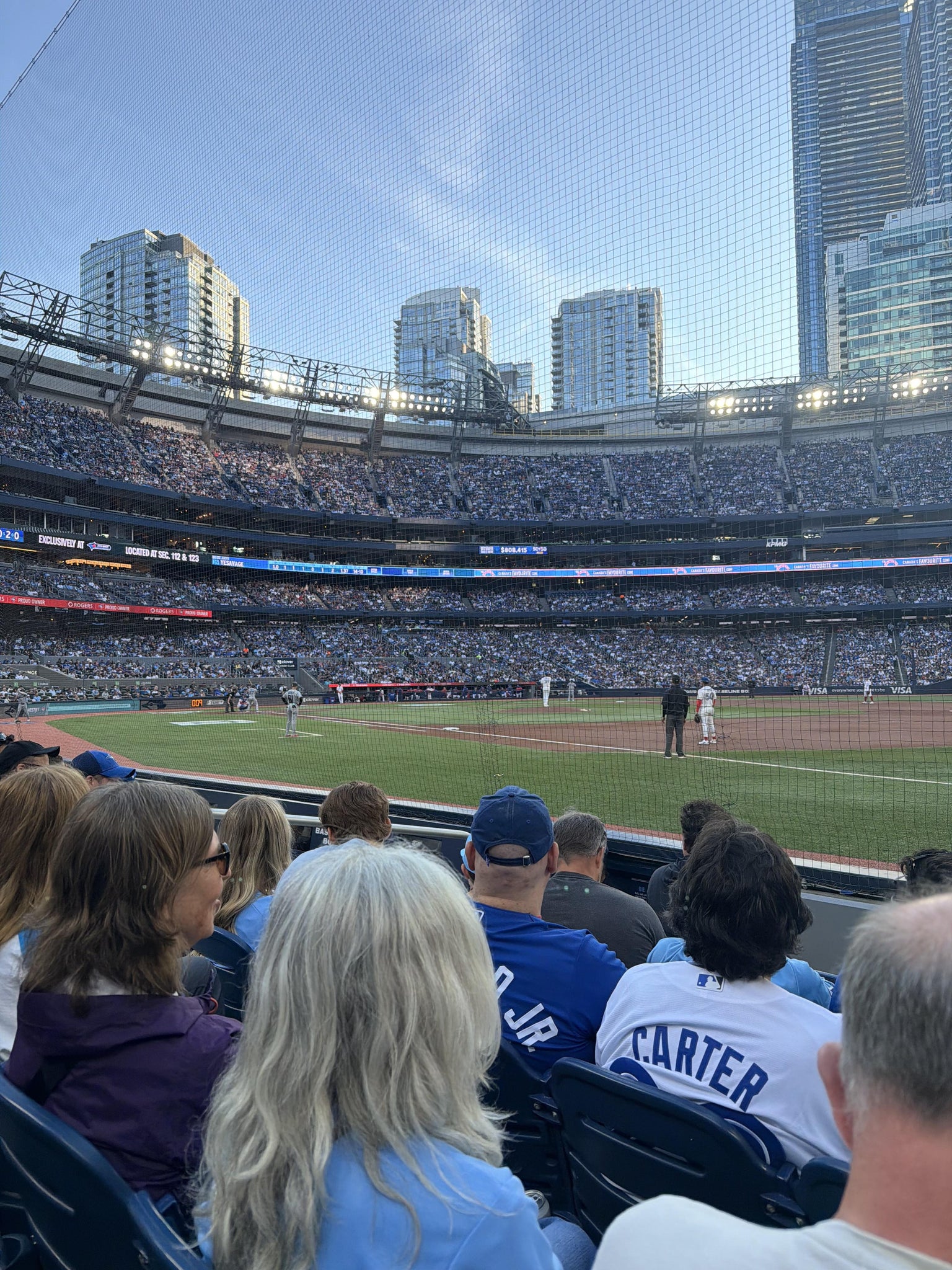 Real Fan View taken from Section 113 at Rogers Centre by Kyle M