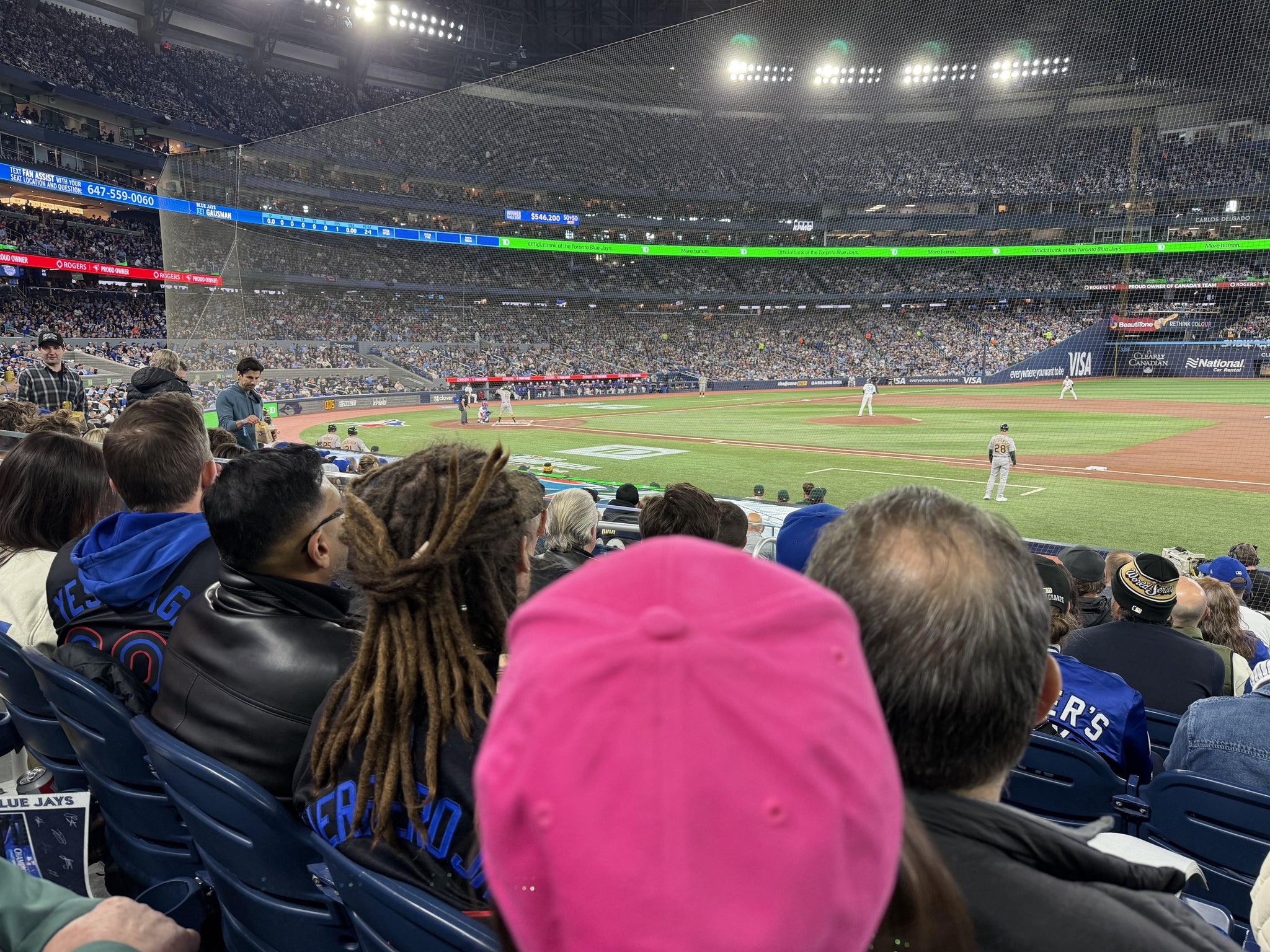 Real Fan View taken from Section 116 at Rogers Centre by Jordan S