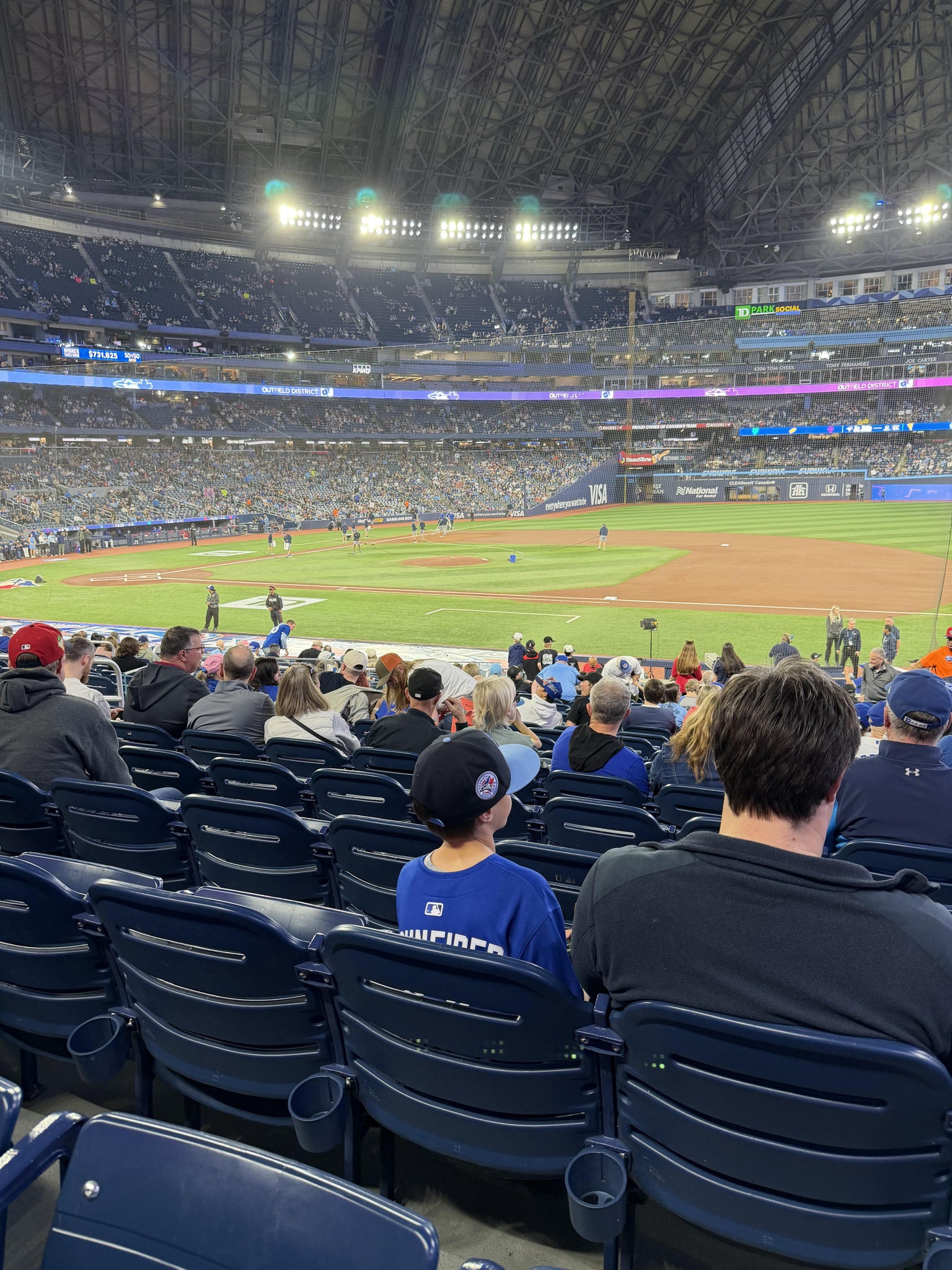 Real Fan View taken from Section 116 at Rogers Centre by Ben F