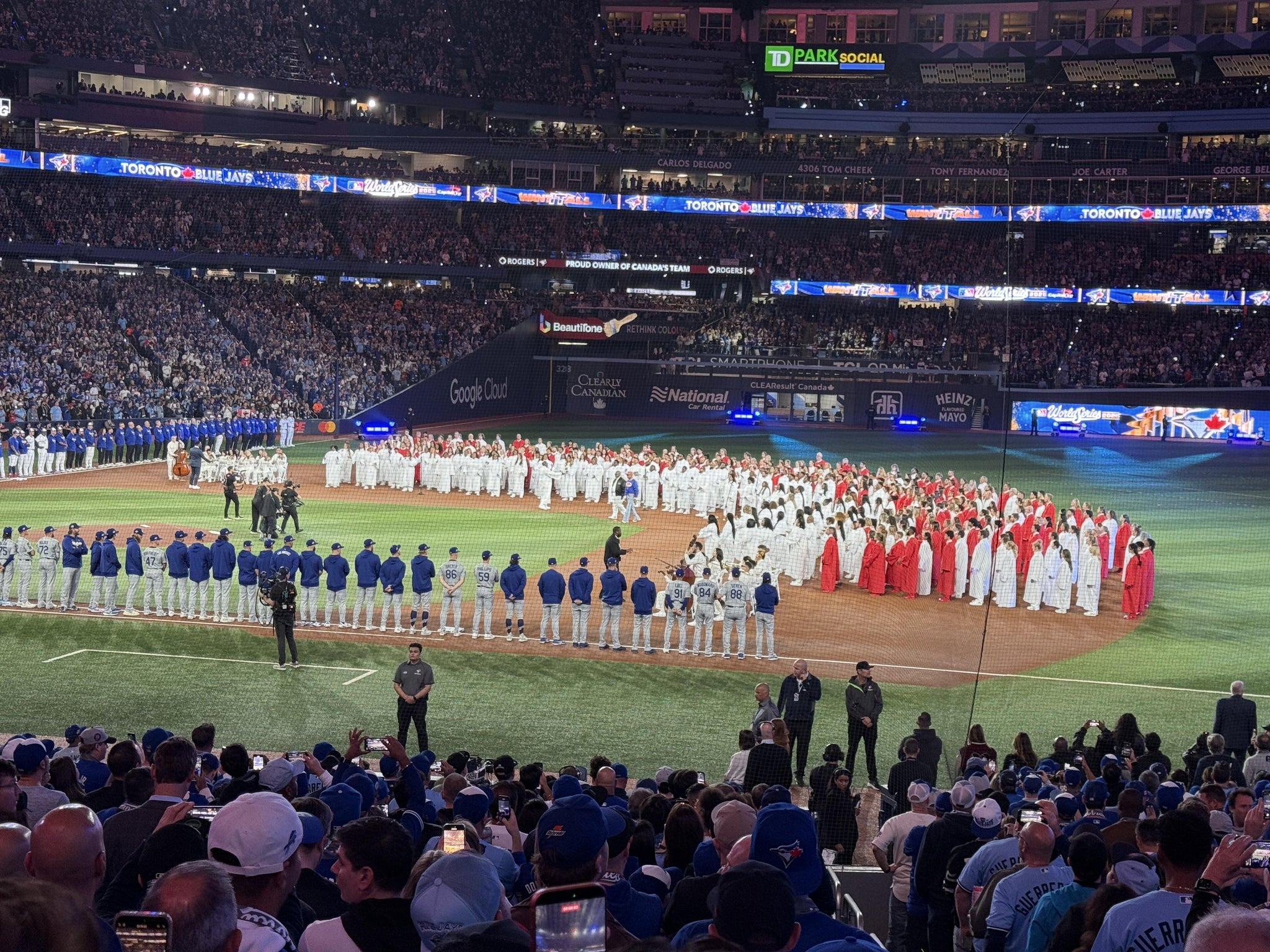 Real Fan View taken from Section 117 at Rogers Centre by Daryl S