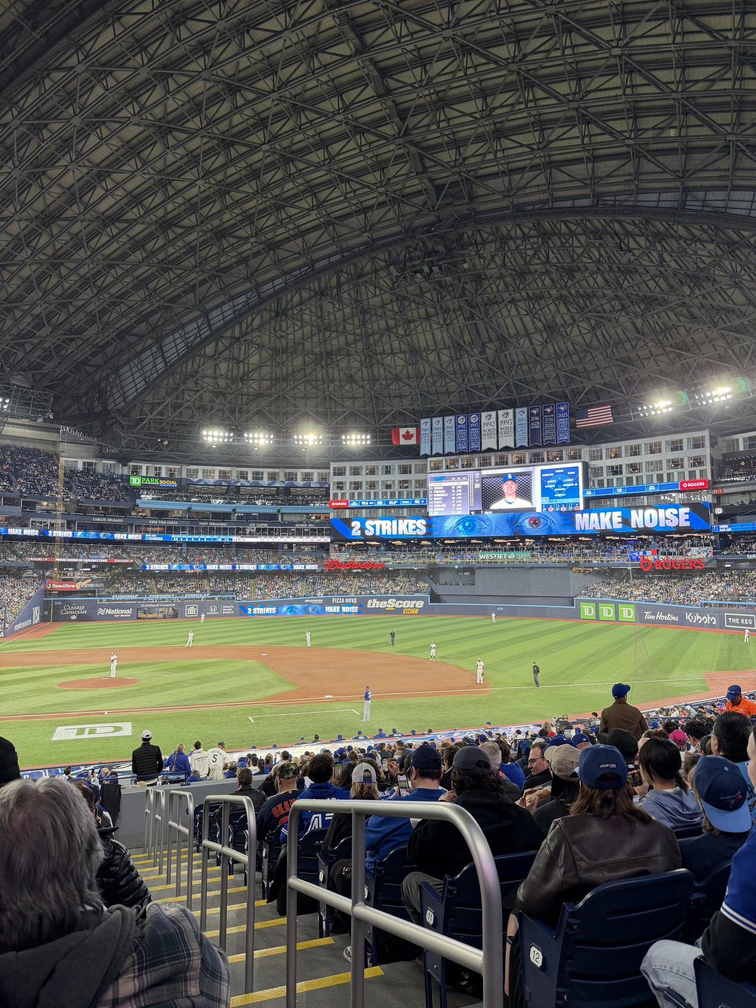 Real Fan View taken from Section 119 at Rogers Centre by John B