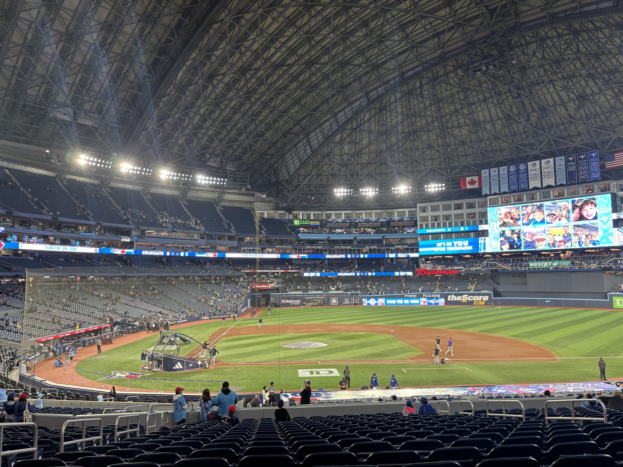 Real Fan View taken from Section 119 at Rogers Centre by Dominik R