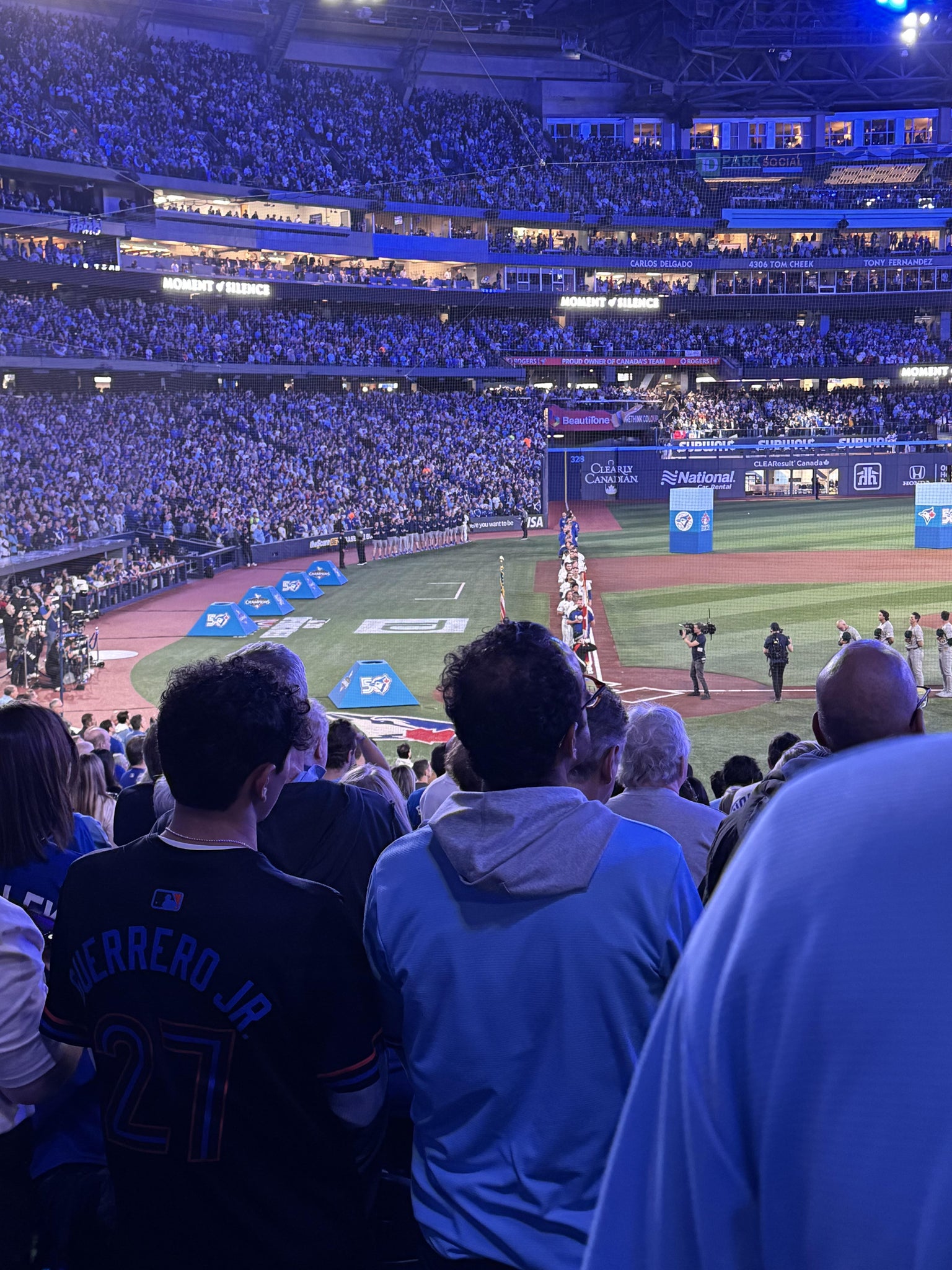 Real Fan View taken from Section 121 at Rogers Centre by Tamar T