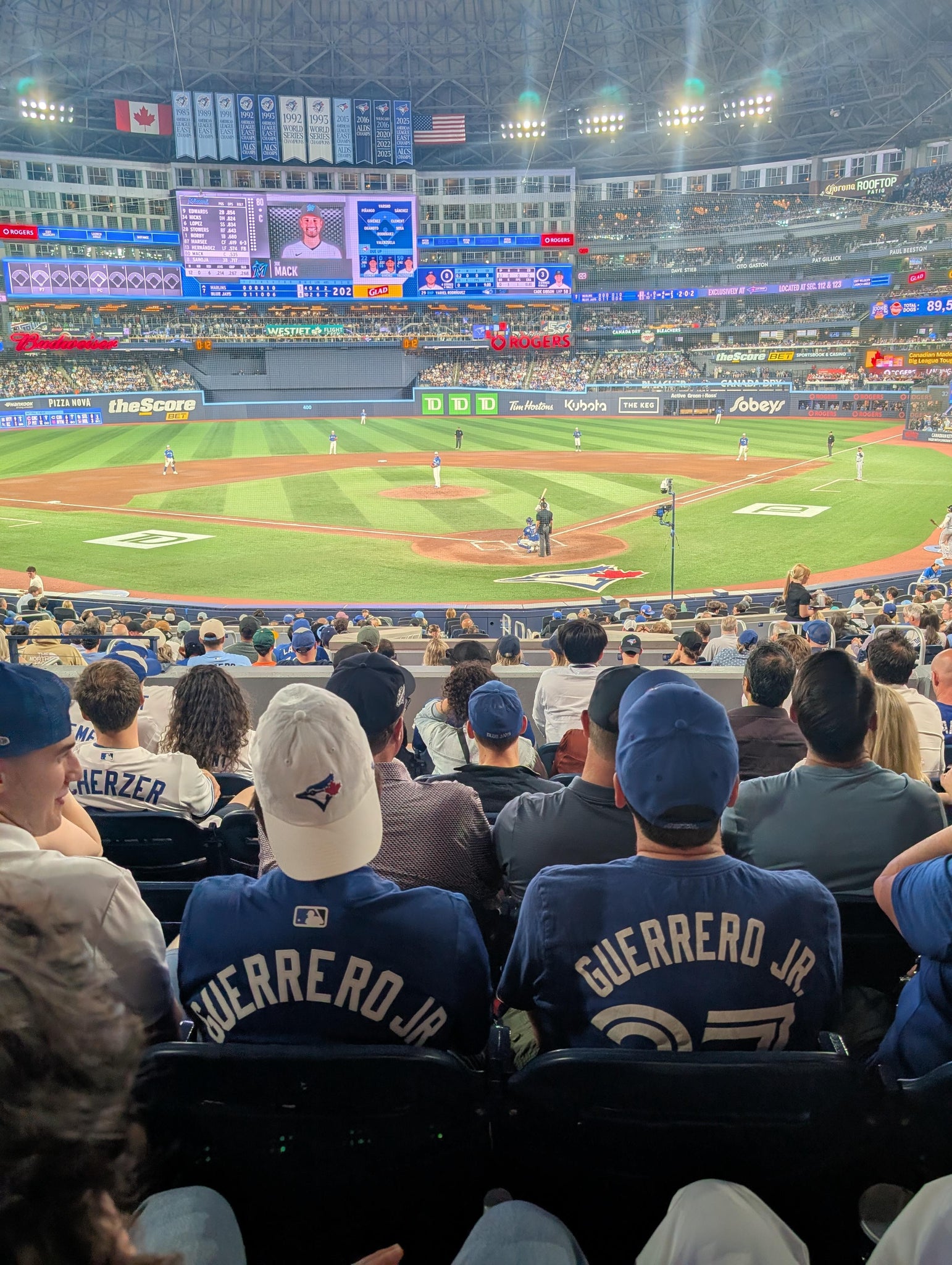 Real Fan View taken from Section 125 at Rogers Centre by Geoffrey S