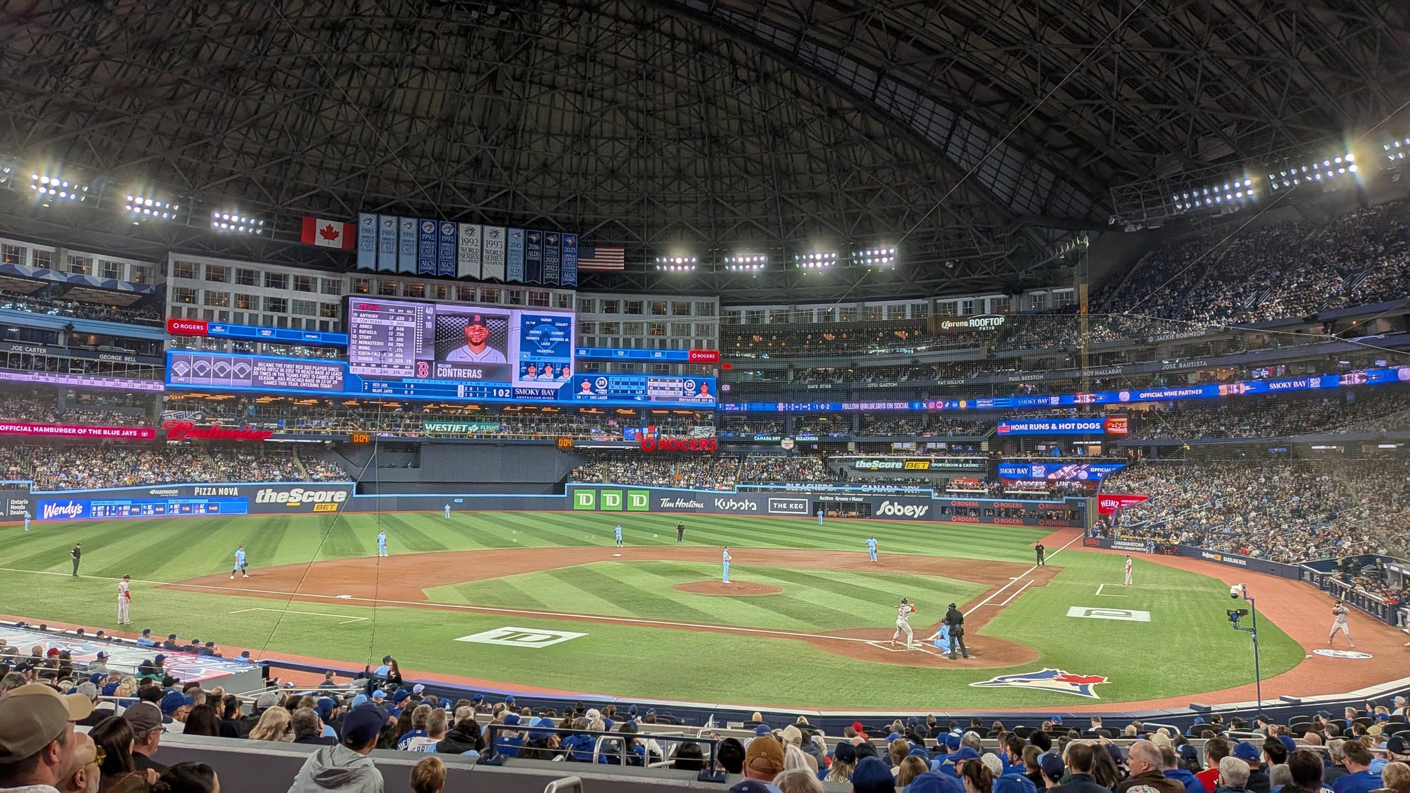 Real Fan View taken from Section 126 at Rogers Centre by Patty G