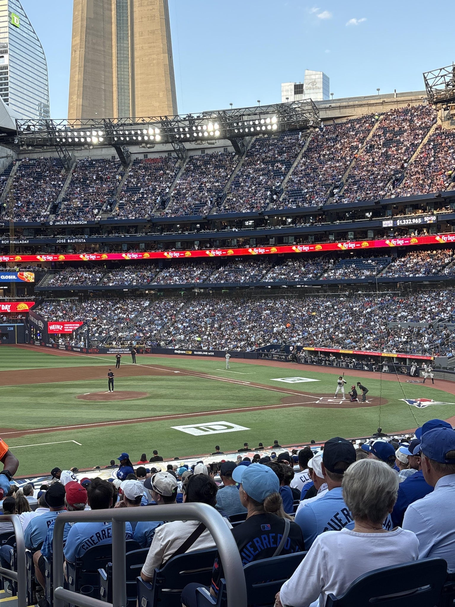 Real Fan View taken from Section 132 at Rogers Centre by Kevin A
