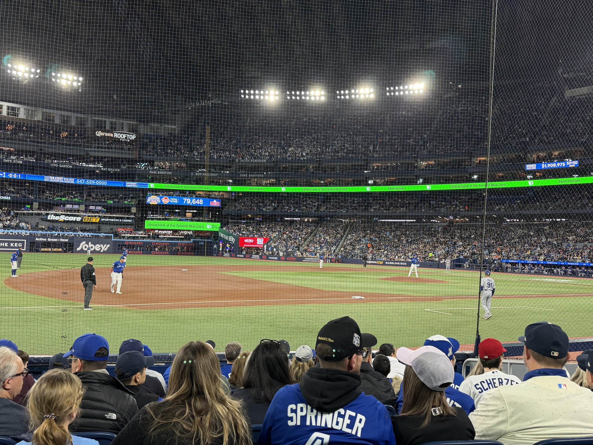 Real Fan View taken from Section 133 at Rogers Centre by Lucia M