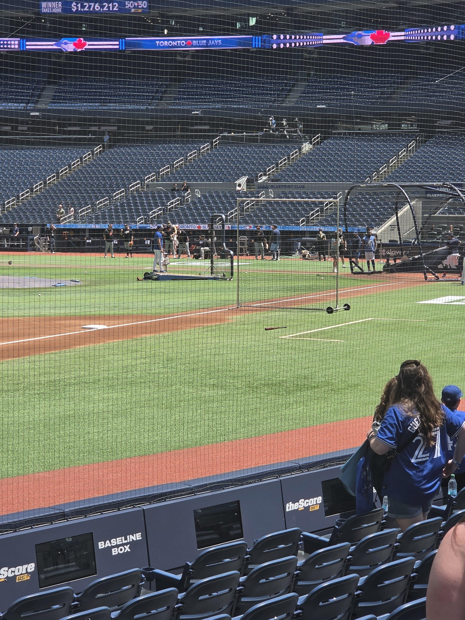 Real Fan View taken from Section 135 at Rogers Centre by Anonymous User
