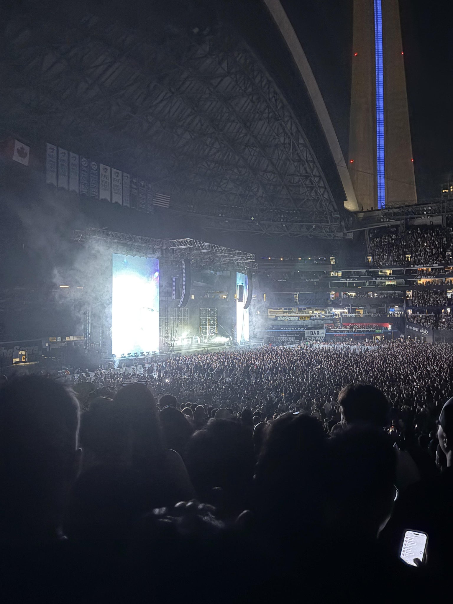 Real Fan View taken from Section 137 at Rogers Centre by Jennifer O