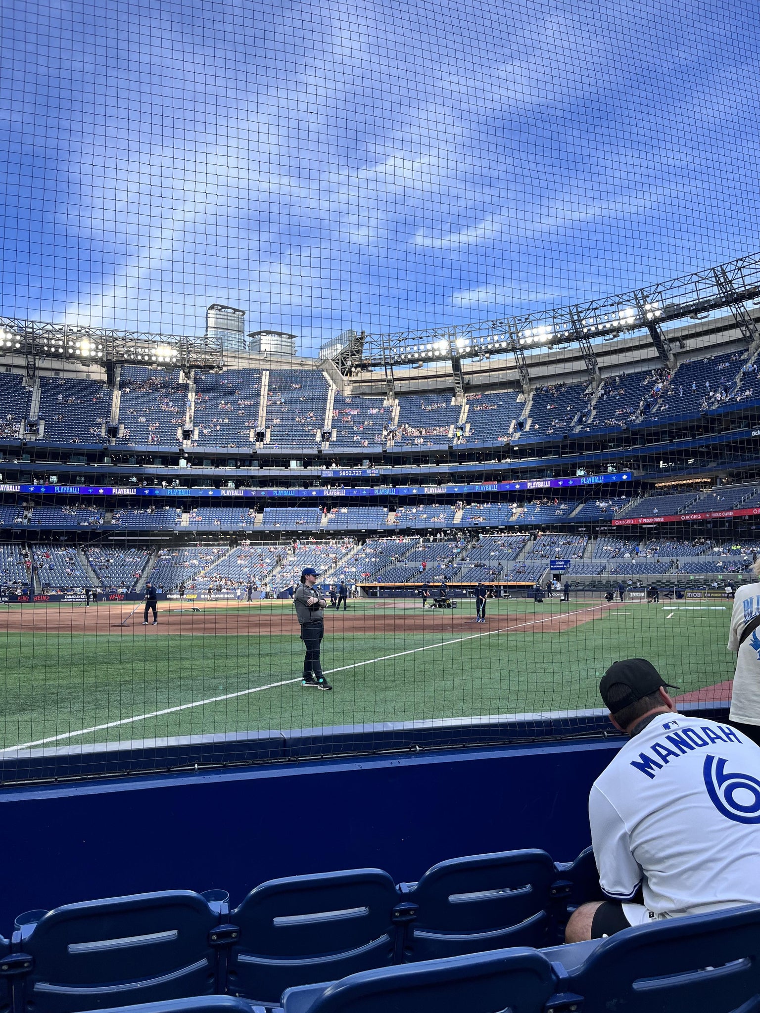 Real Fan View taken from Section 137 at Rogers Centre by Janae O