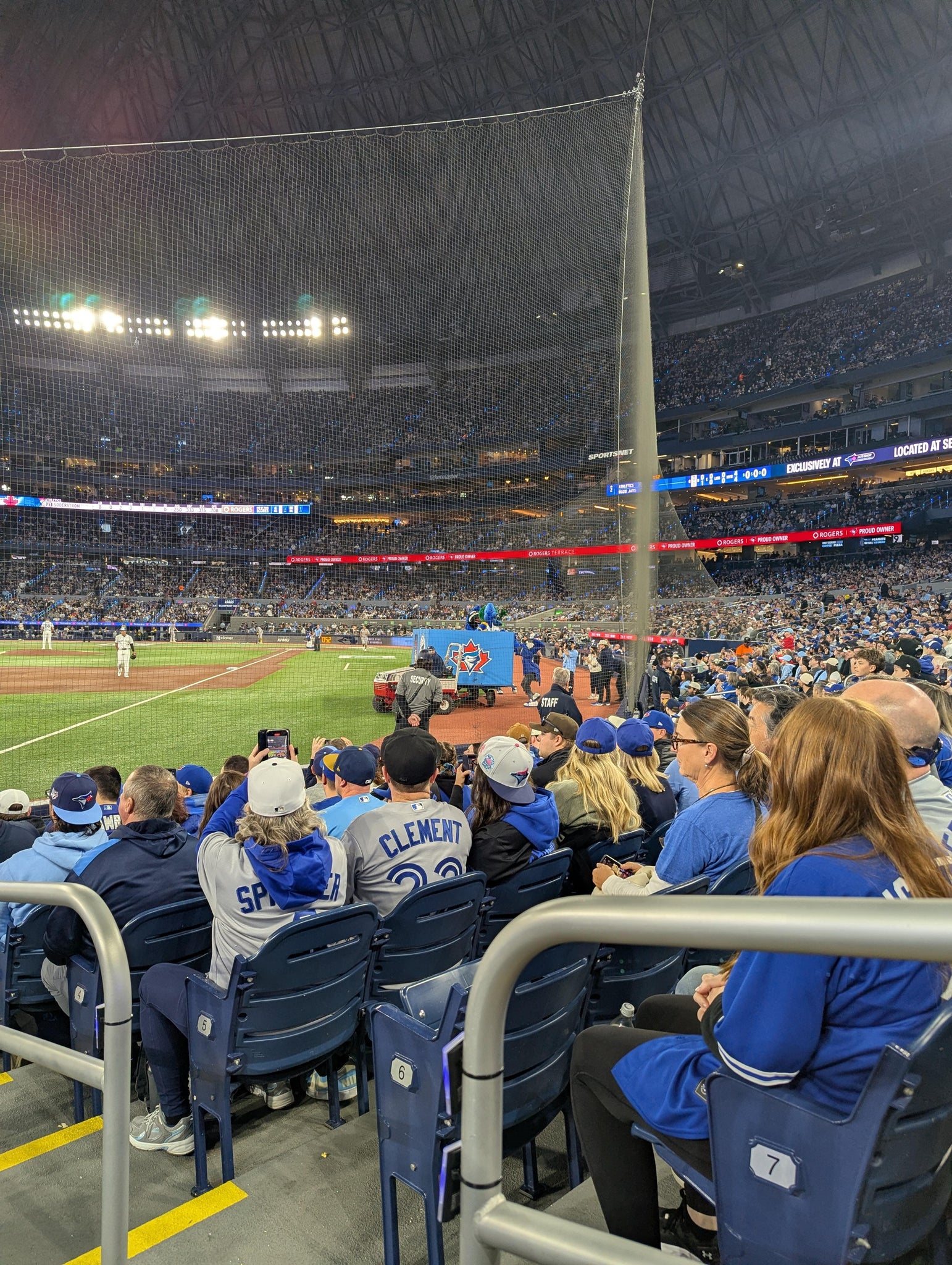 Real Fan View taken from Section 138 at Rogers Centre by Bill L