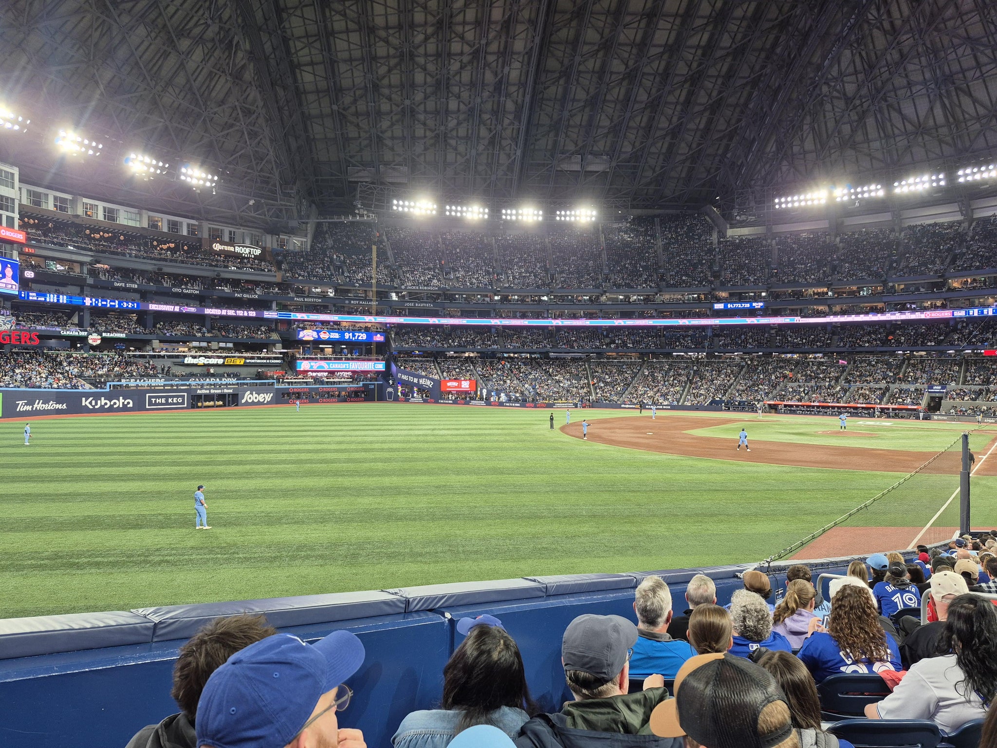 Real Fan View taken from Section 140 at Rogers Centre by Fawad K