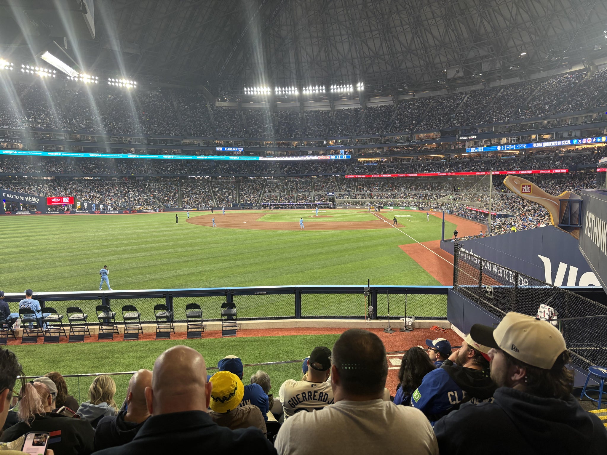 Real Fan View taken from Section 142 at Rogers Centre by Darcy C
