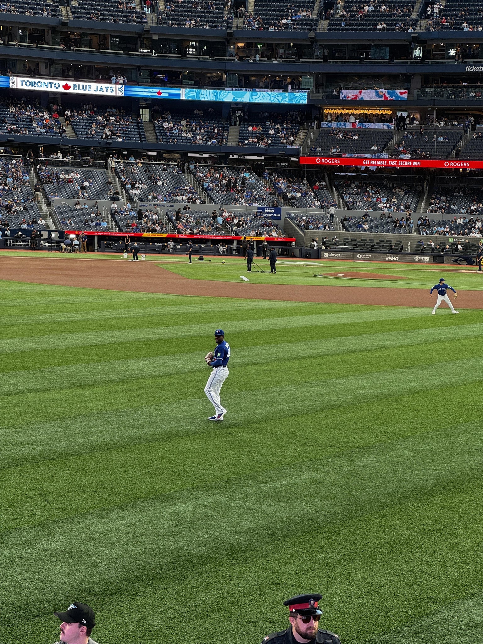 Real Fan View taken from Section 145 A at Rogers Centre by Rodney B