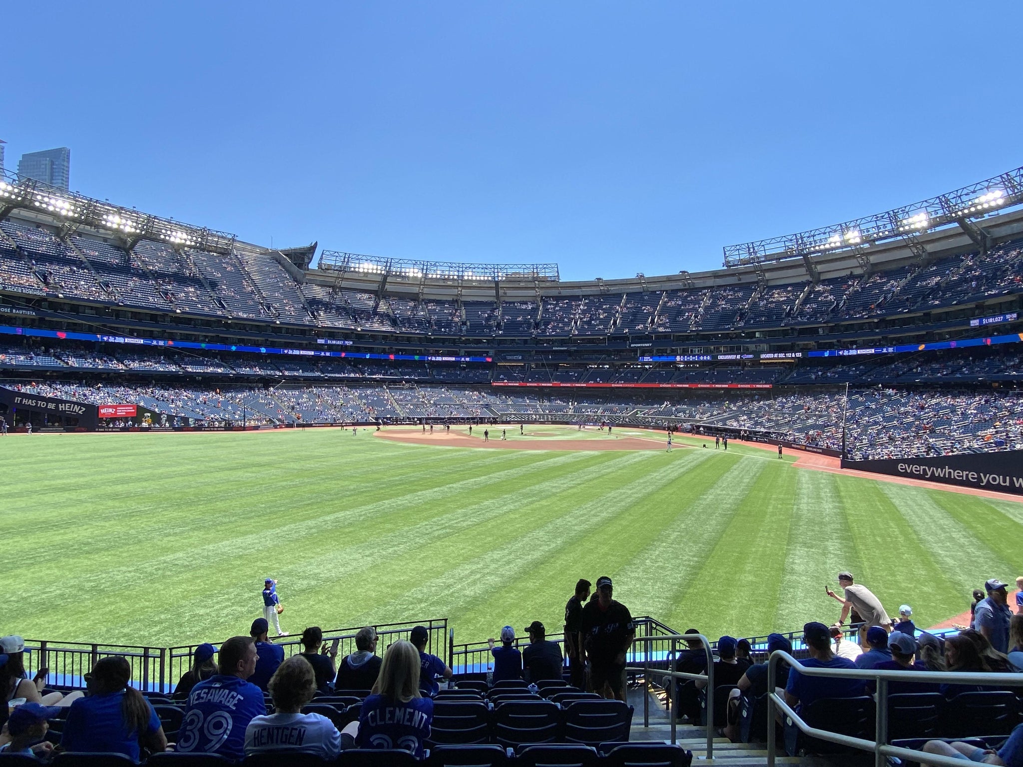 Real Fan View taken from Section 146 B at Rogers Centre by Michael H