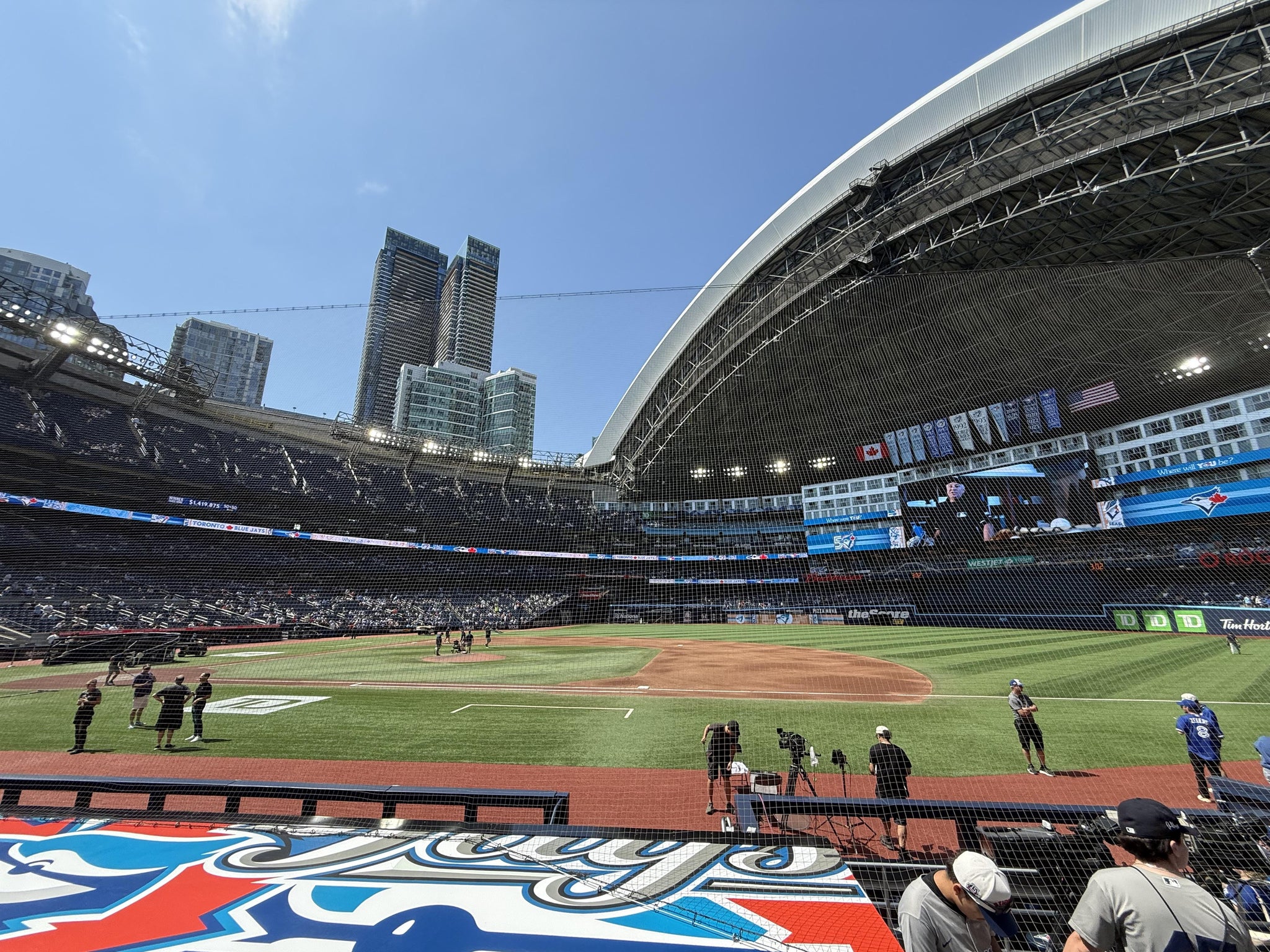 Real Fan View taken from Section 16 at Rogers Centre by Brock M