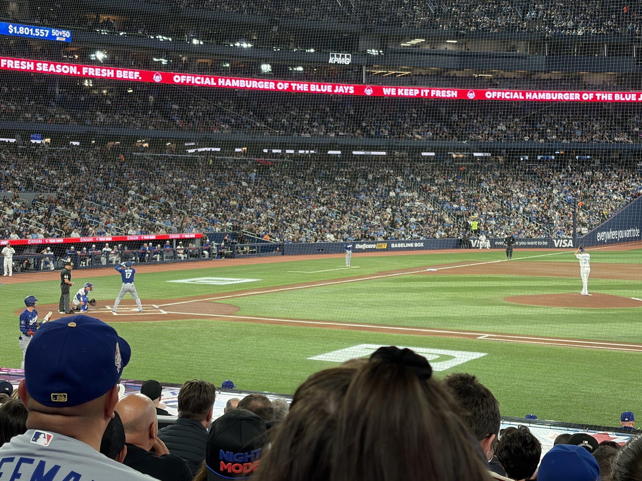 Real Fan View taken from Section 17 at Rogers Centre by Steve B