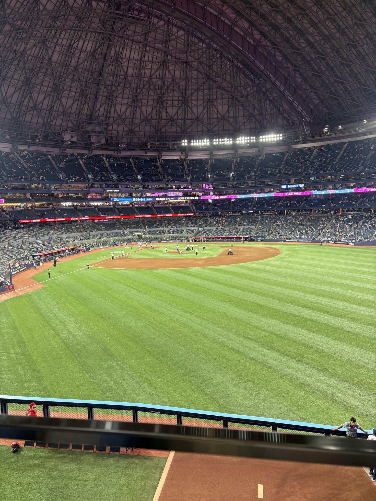 Real Fan View taken from Section 205 at Rogers Centre by Jason C
