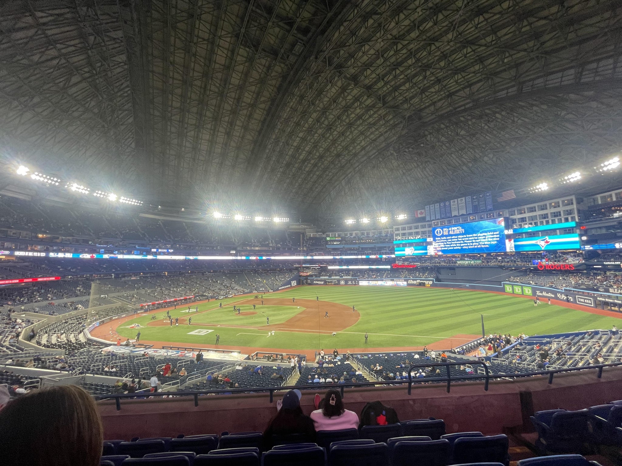 Real Fan View taken from Section 216 at Rogers Centre by Will D