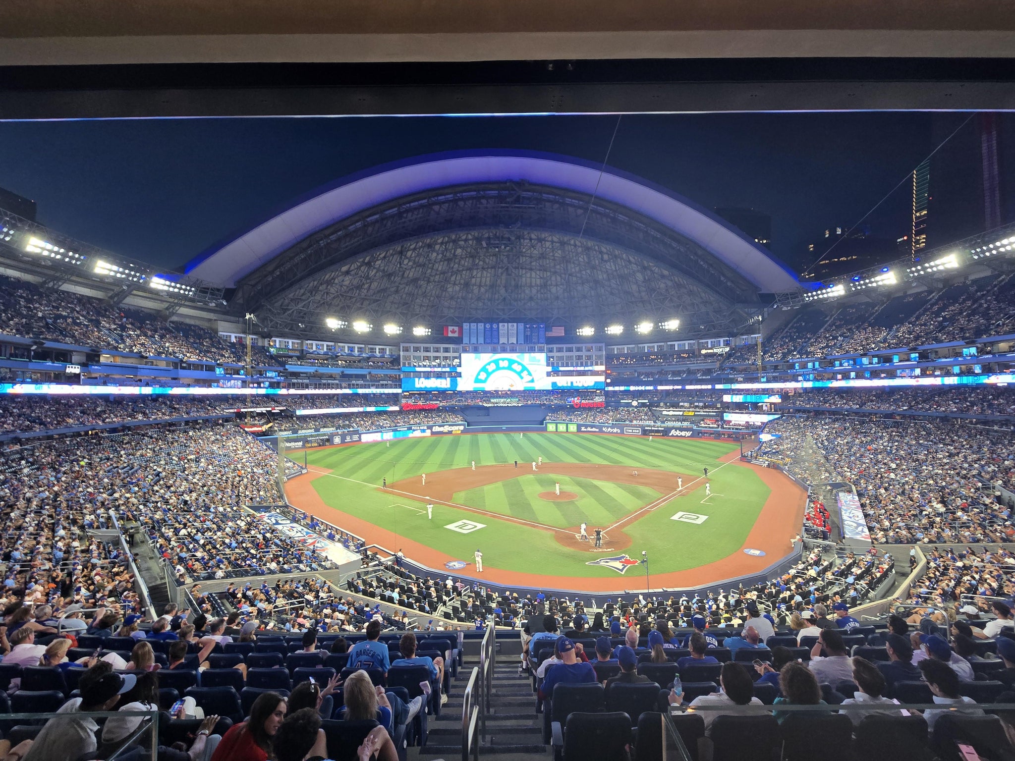 Real Fan View taken from Section 225 at Rogers Centre by Daphne L