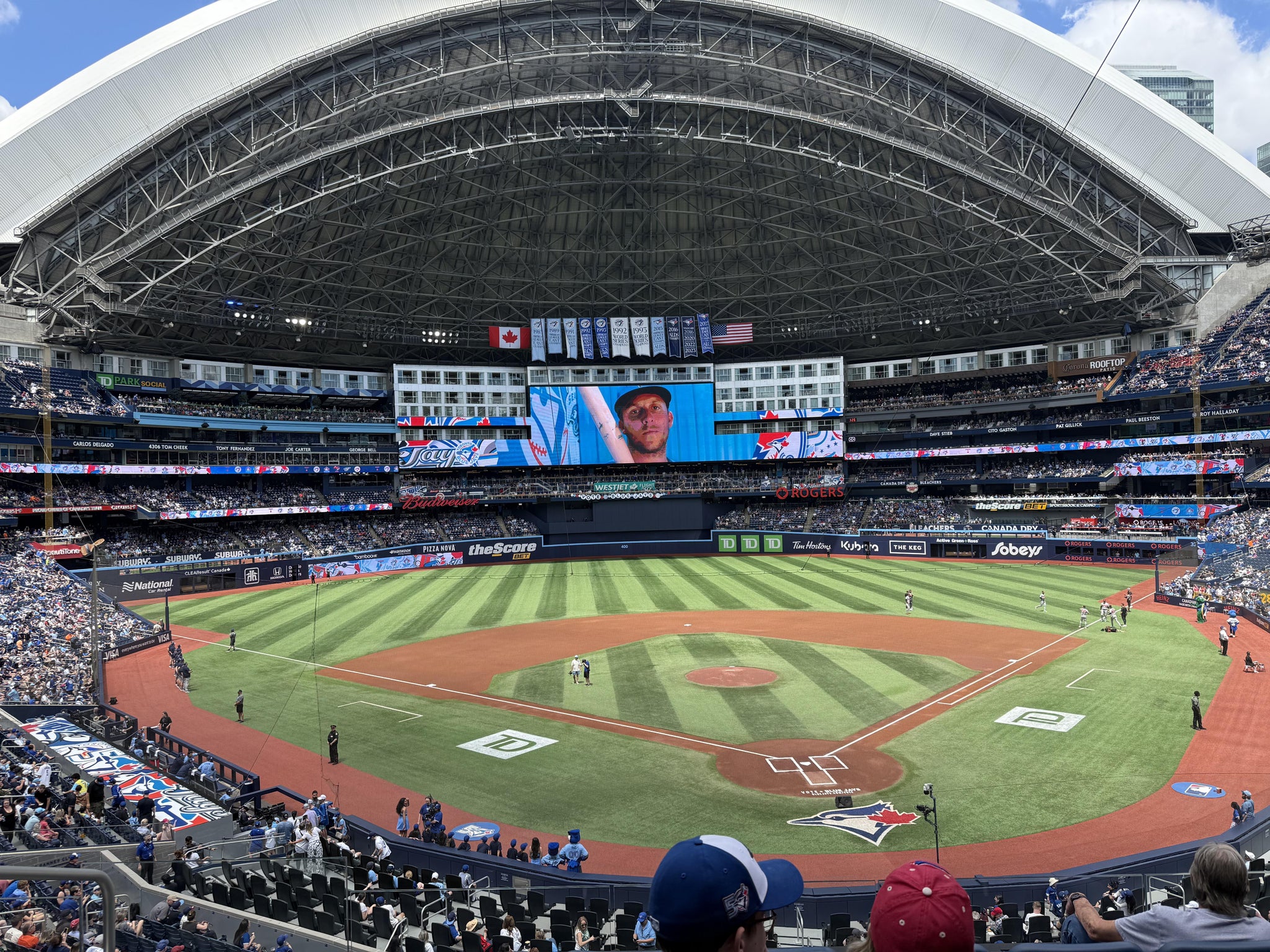 Real Fan View taken from Section 225 at Rogers Centre by Joanna S