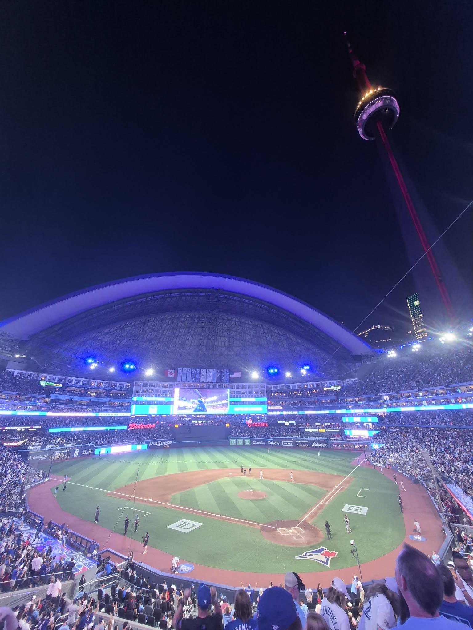 Real Fan View taken from Section 226 at Rogers Centre by John C