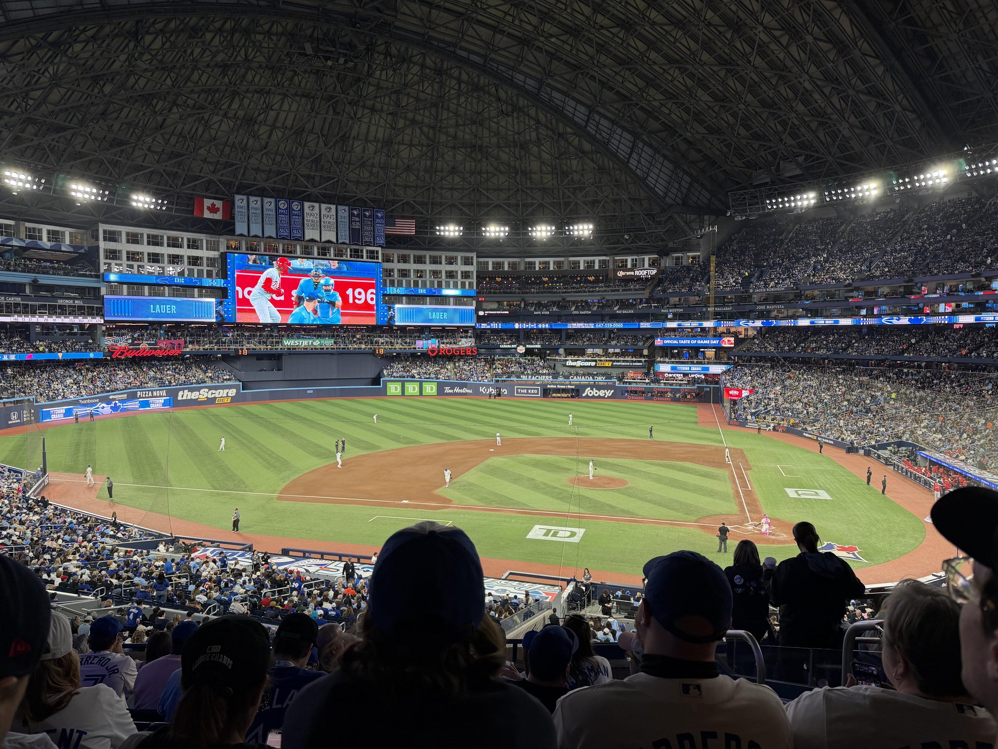 Real Fan View taken from Section 228 at Rogers Centre by Amanda W