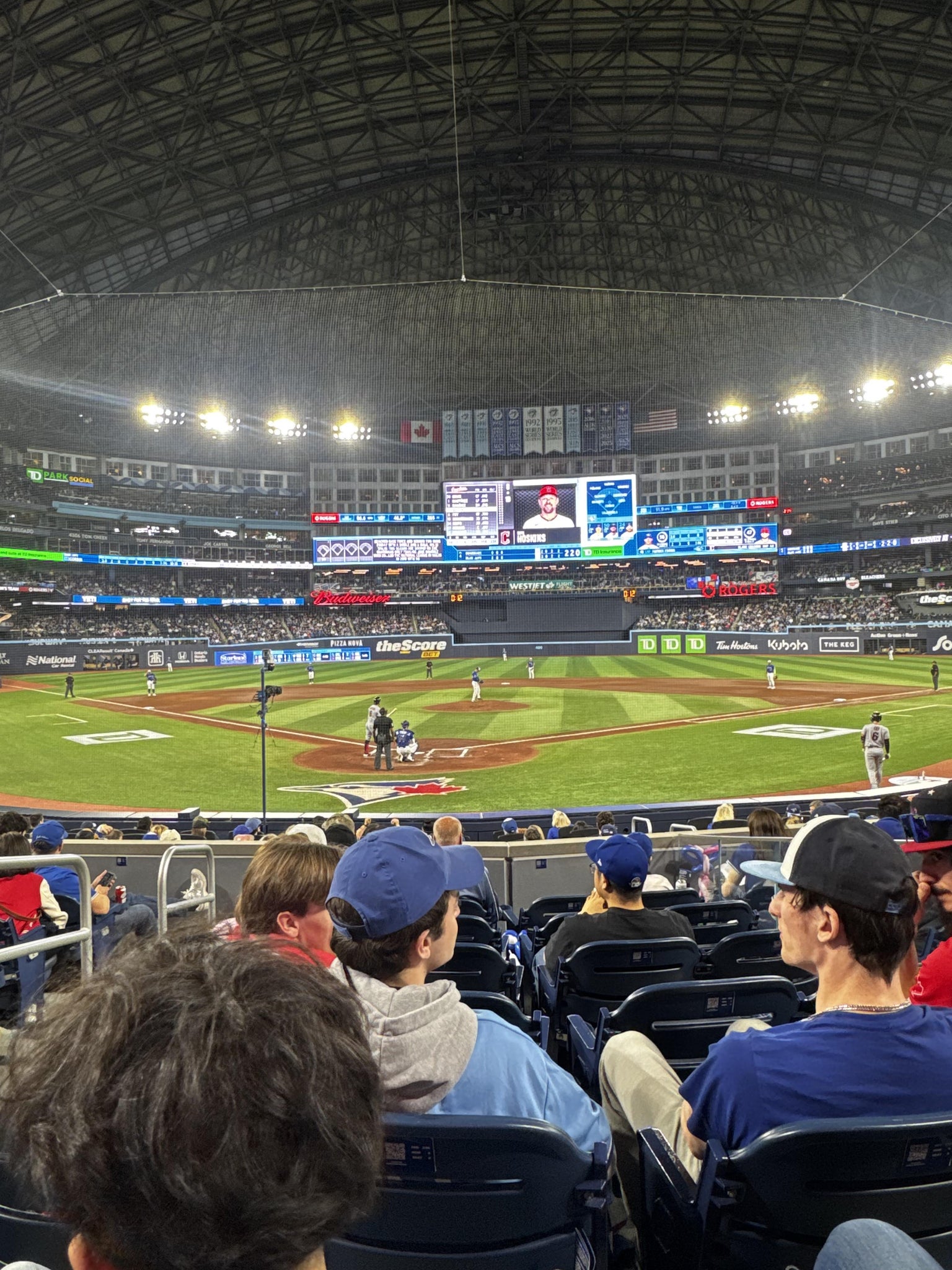 Real Fan View taken from Section 23 B at Rogers Centre by Karan P