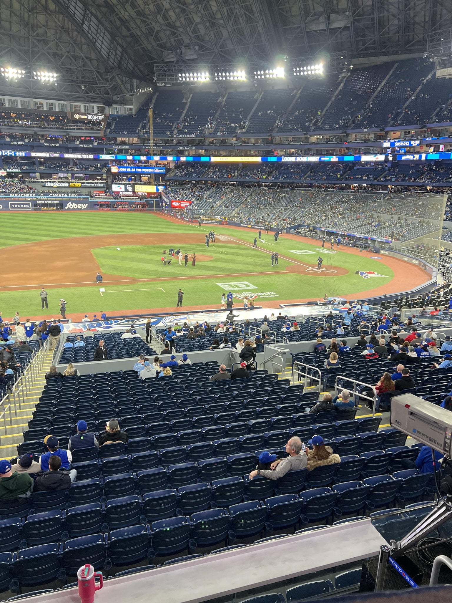 Real Fan View taken from Section 231 at Rogers Centre by Christopher M