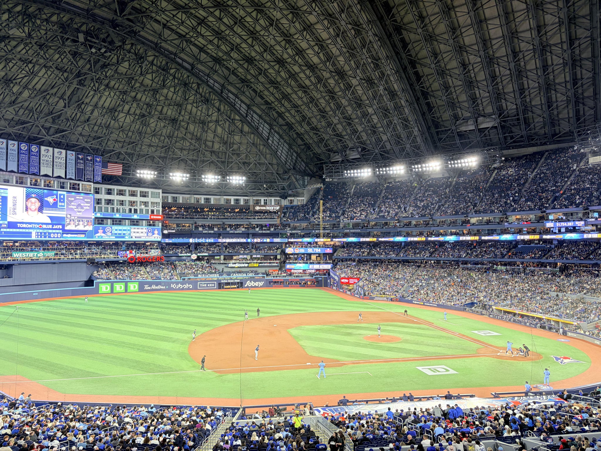 Real Fan View taken from Section 231 at Rogers Centre by Aleem I